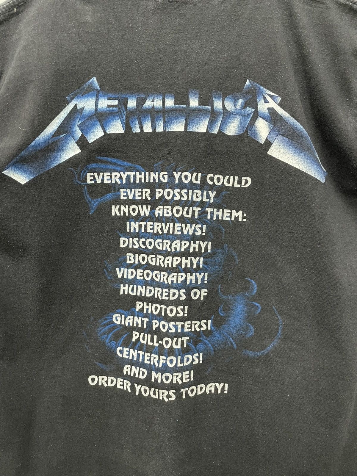 Metallica × Vintage VINTAGE Metallica WASHED DISTRESSED Y2K TANK TOP T SHIRT Size US M / EU 48-50 / 2 - 8 Thumbnail