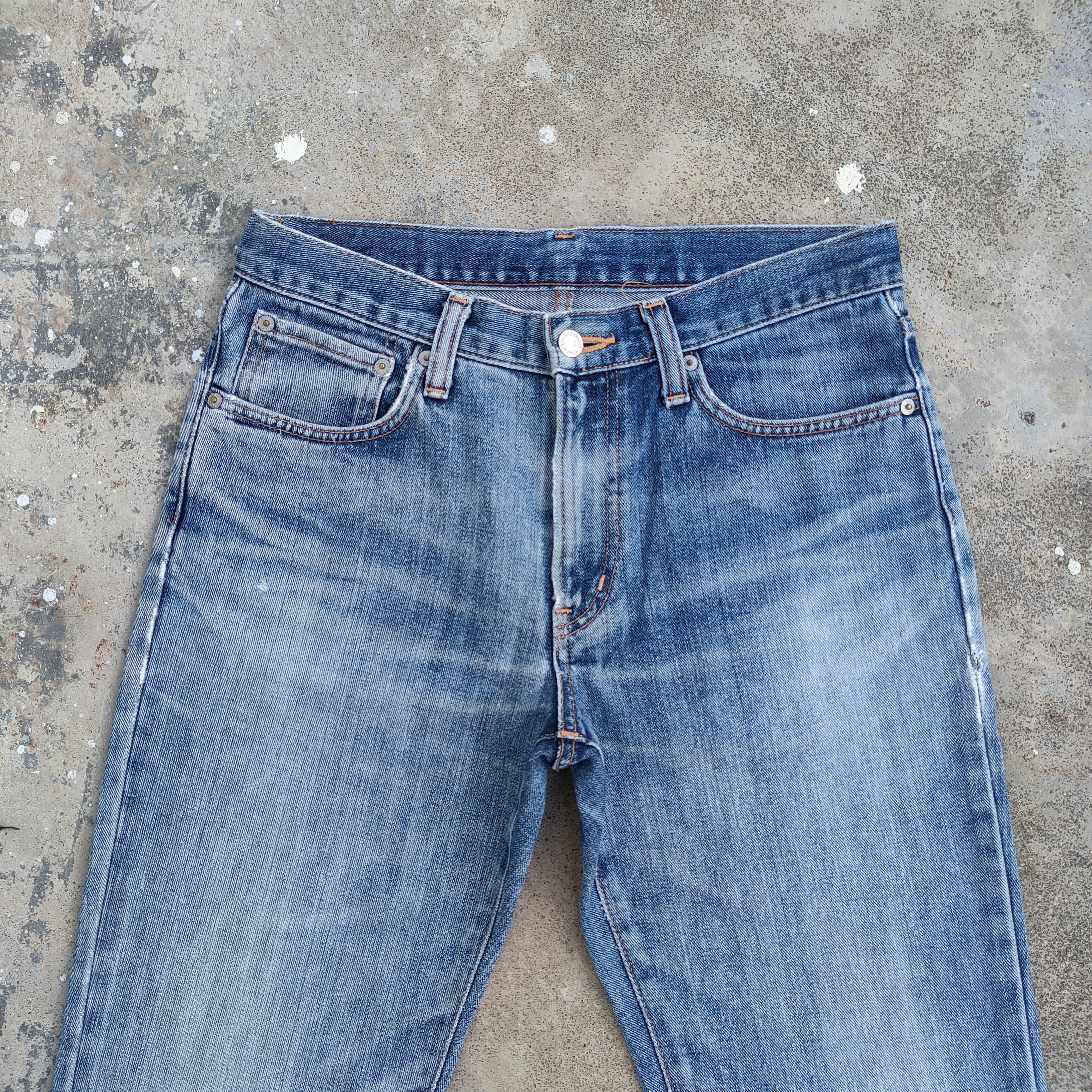 Edwin × Jean × Vintage W31 VINTAGE EDWIN FADED JEANS DENIM PANTS Size US 31 - 2 Thumbnail