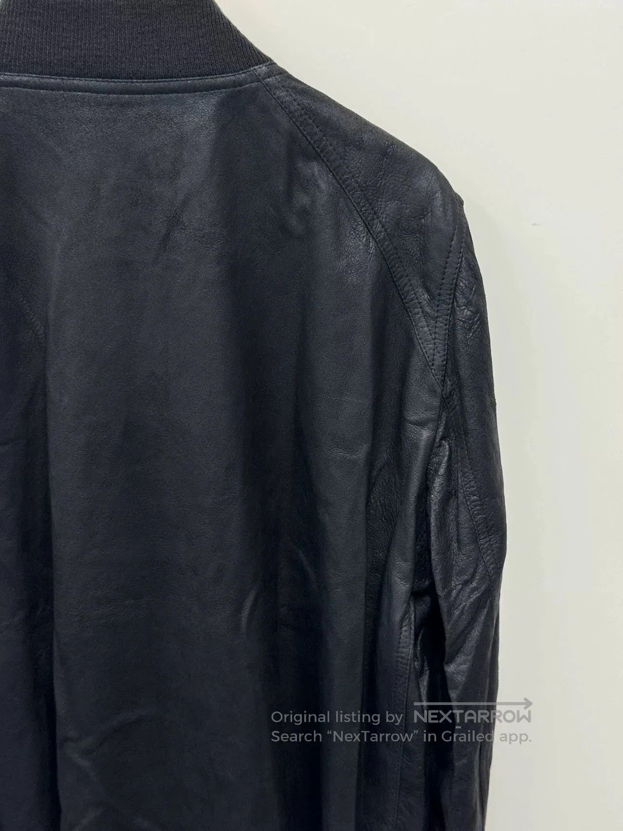 Rick Owens Rick Owens Classic Leather Jacket. Size US L / EU 52-54 / 3 - 4 Thumbnail