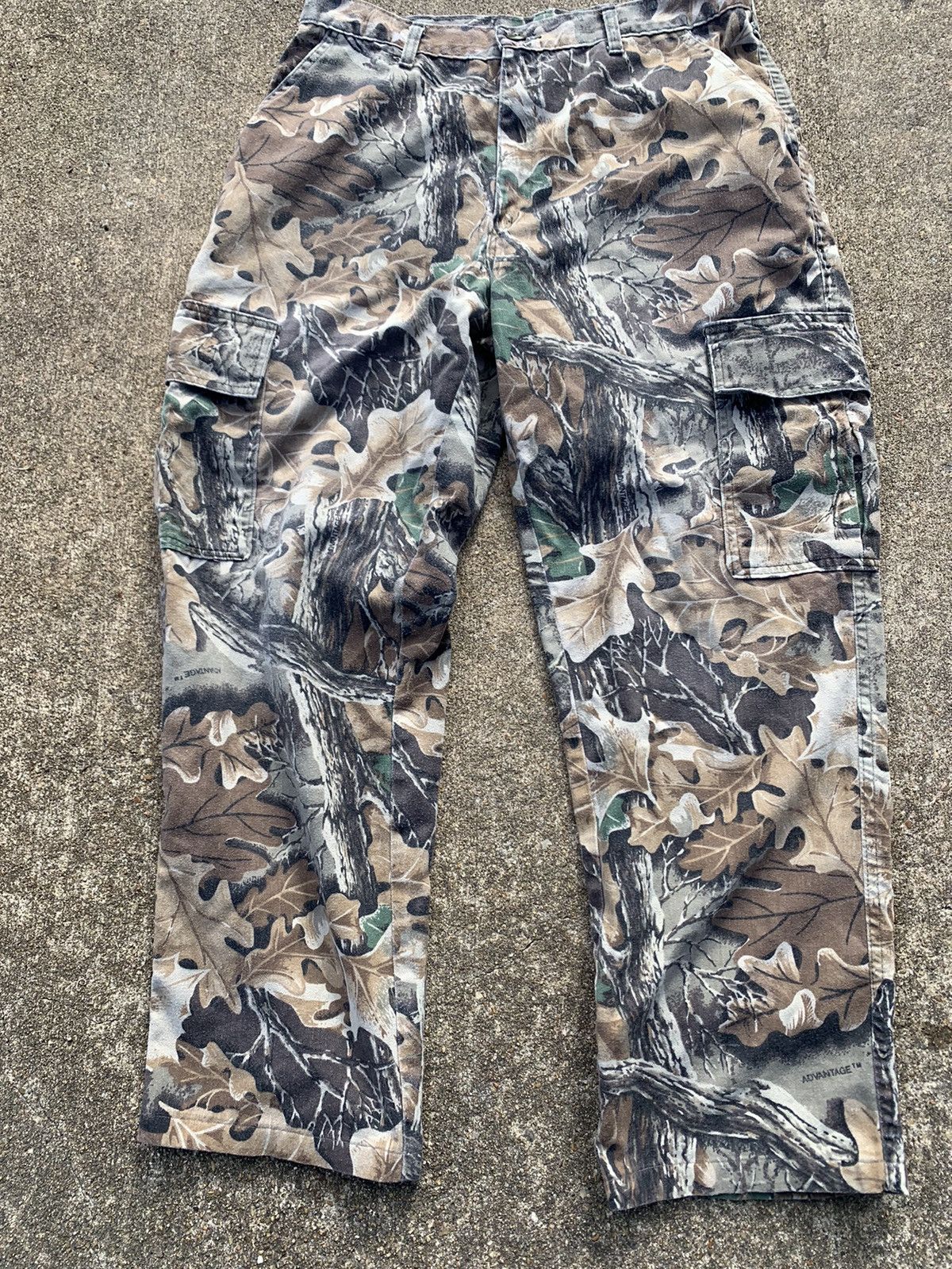 Vintage Crazy Vintage Realtree Y2K Camo Baggy Cargo Pants Opium | Grailed