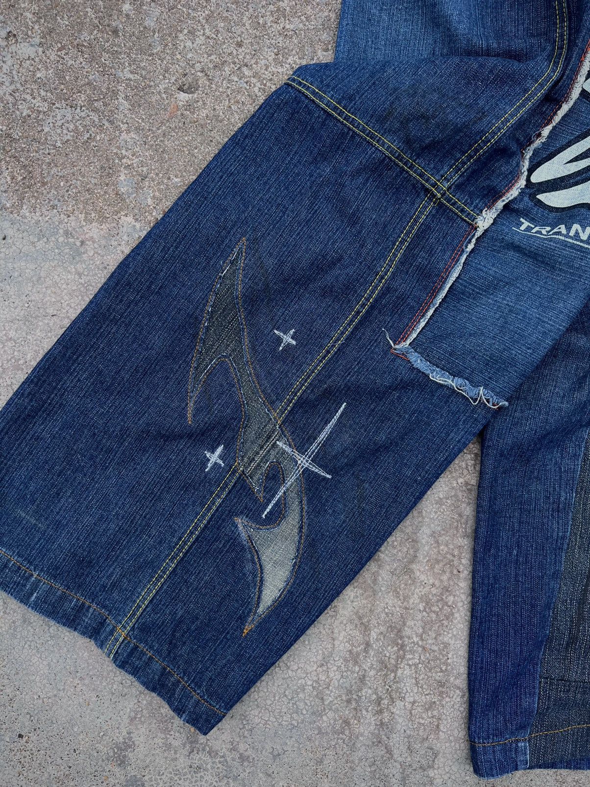 Other SEPTEMBER WORKS PROTOTYPE E02 REWORKED WIDE LEG Size US 32 / EU 48 - 5 Thumbnail