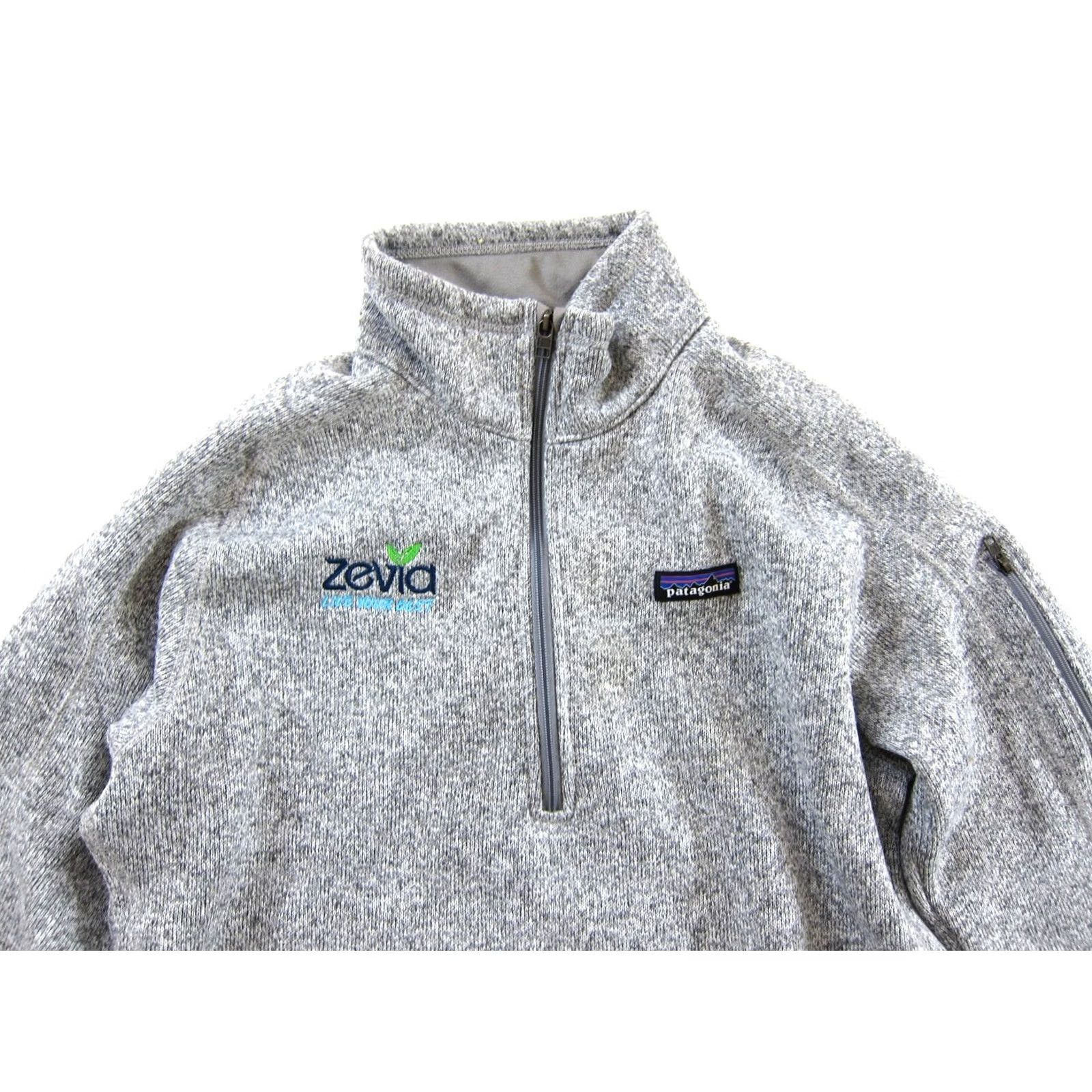 Patagonia Patagonia Sweater Womens L Gray New Zevia Logo Women Better Zip Fleece Pullover Size L / US 10 / IT 46 - 4 Thumbnail