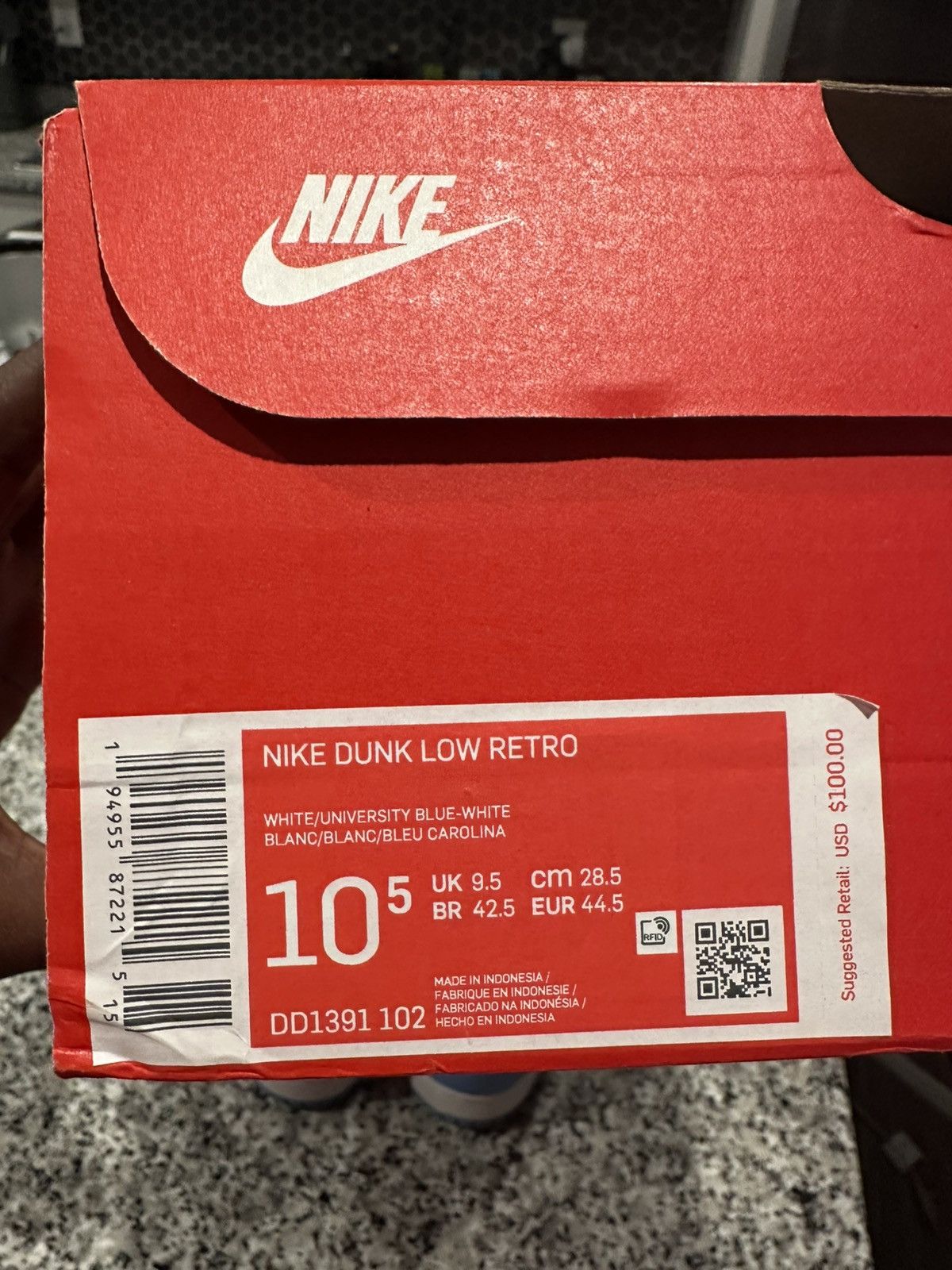 Nike Nike Dunk Low Retro Size US 10.5 / EU 43-44 - 7 Thumbnail