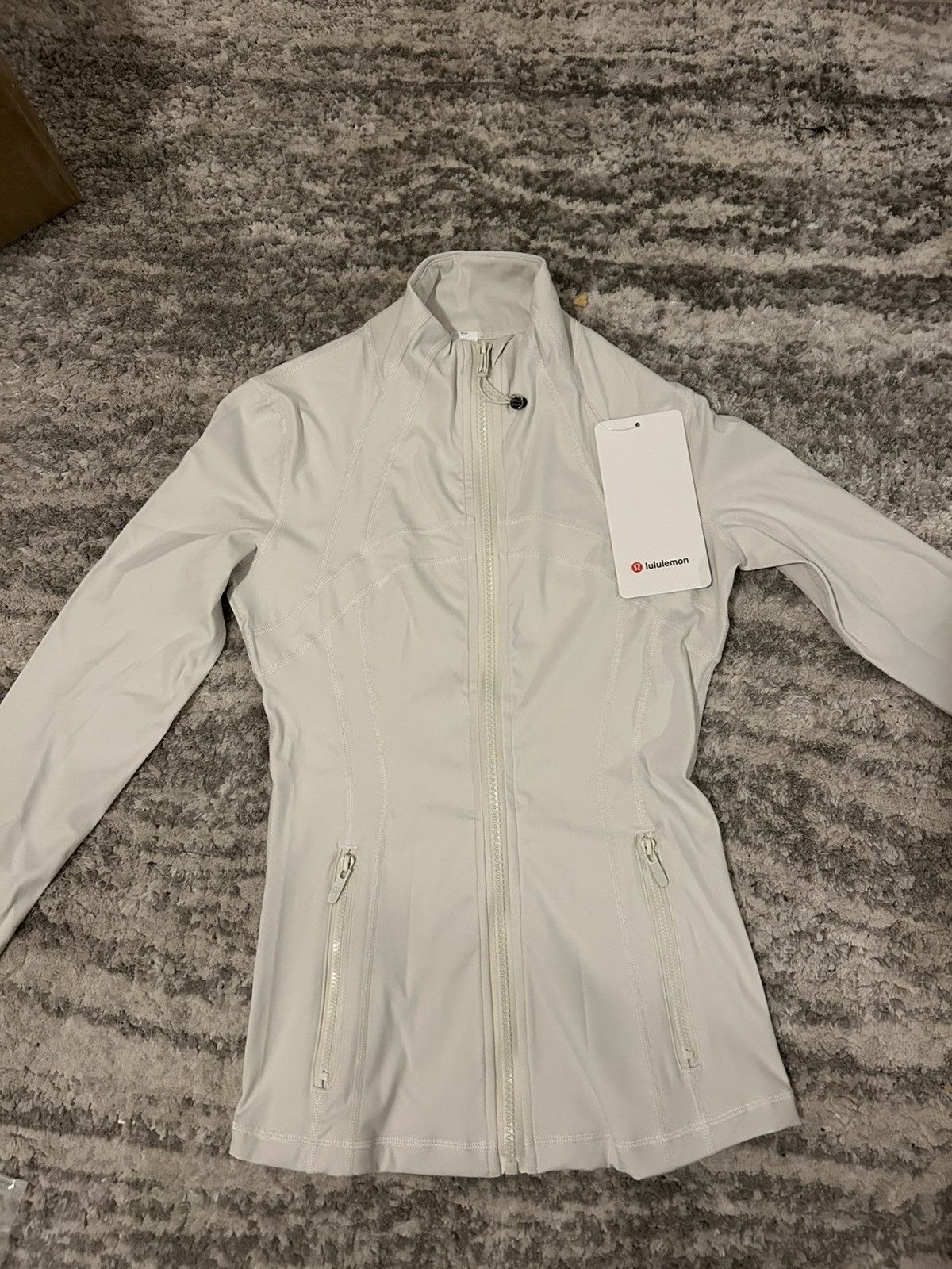 Lululemon Lululemon Light Ivory Define Jacket Size S / US 4 / IT 40 - 2 Thumbnail