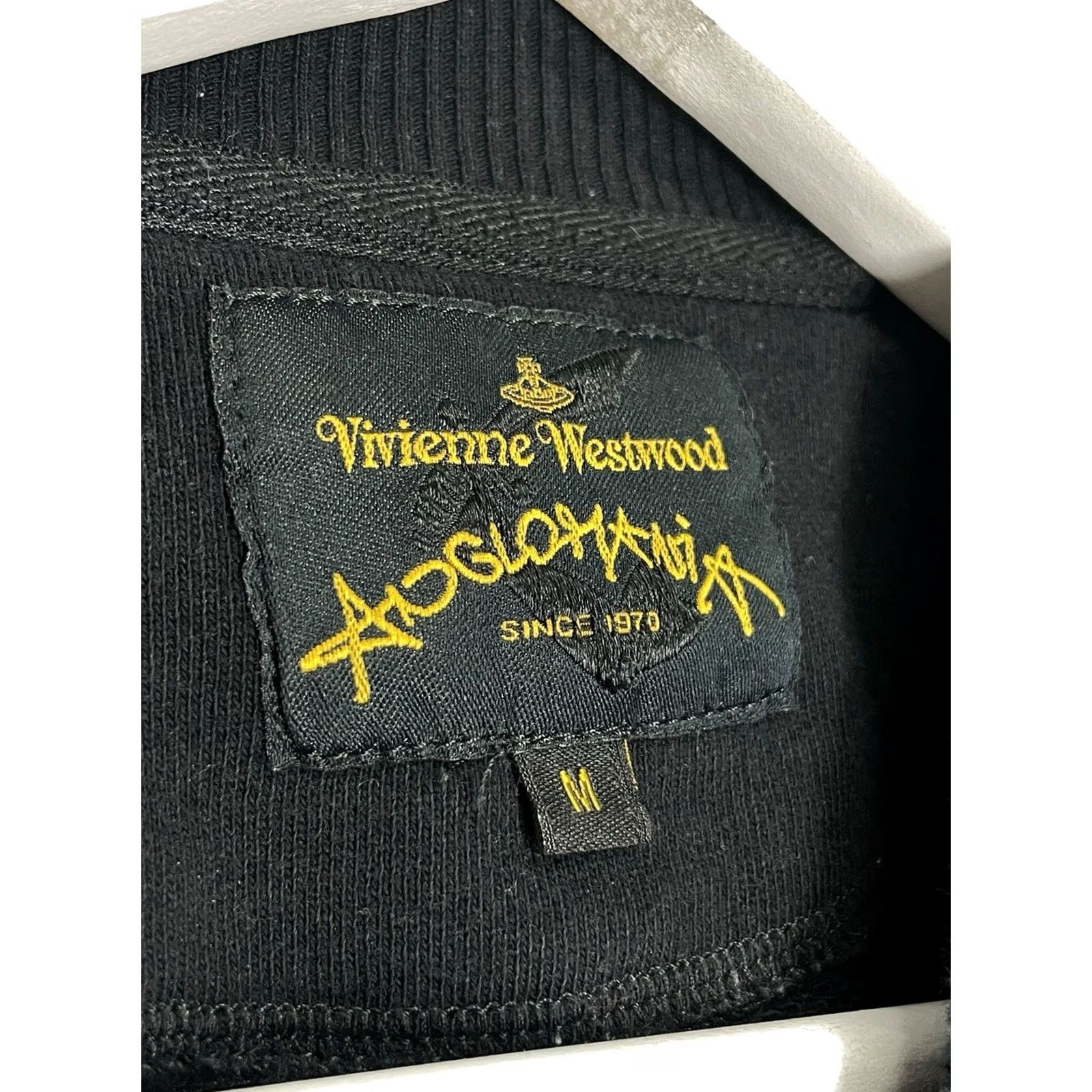 Vivienne Westwood Vivienne Westwood Anglomania Sweatshirt Men’s M Gold Foil Orbit Graphic Print Crew Neck Pullover Regular Size Size US M / EU 48-50 / 2 - 7 Thumbnail