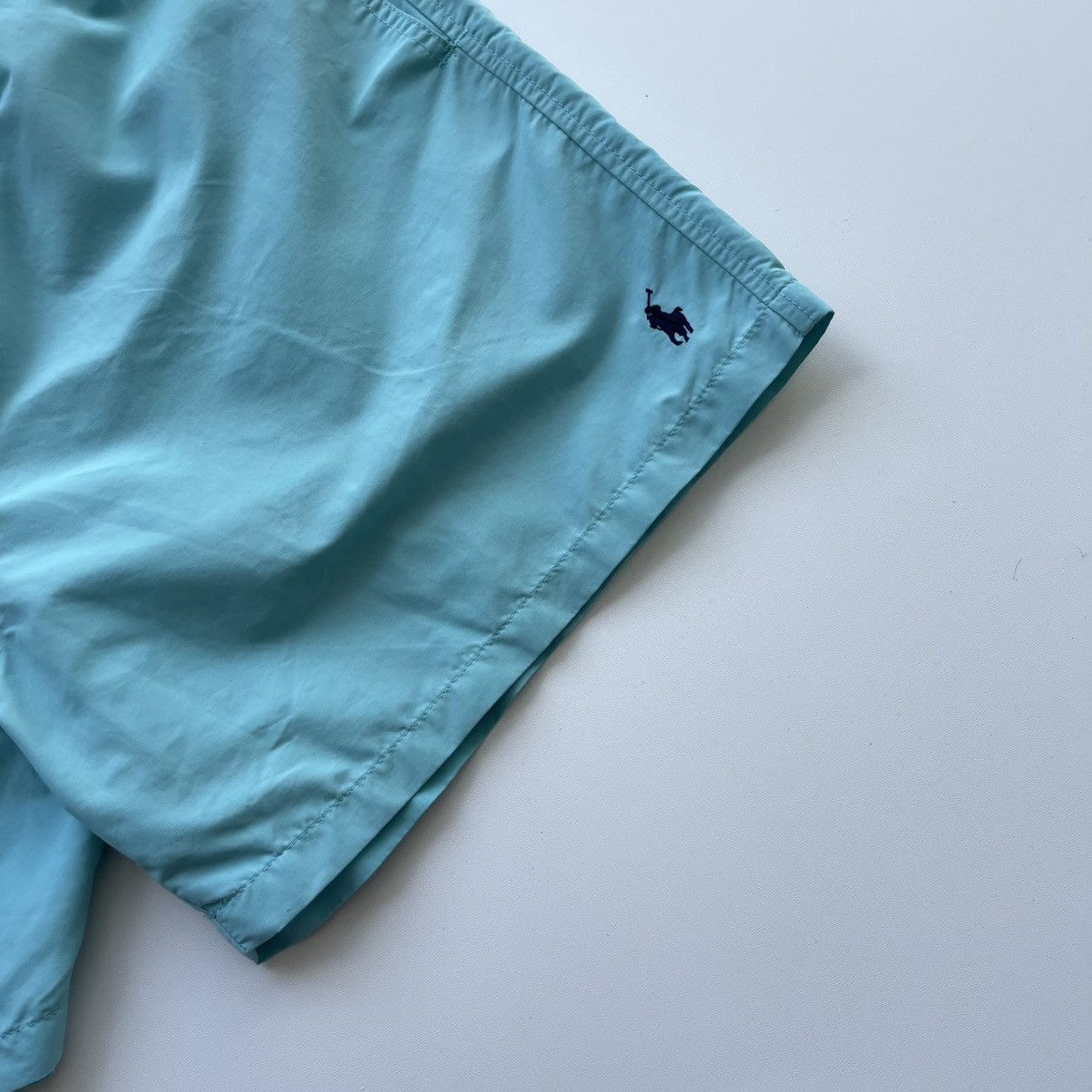 Polo Ralph Lauren × Ralph Lauren Polo Ralph Lauren Nylon Logo Swim Shorts Turquoise Size US 38 / EU 54 - 5 Thumbnail