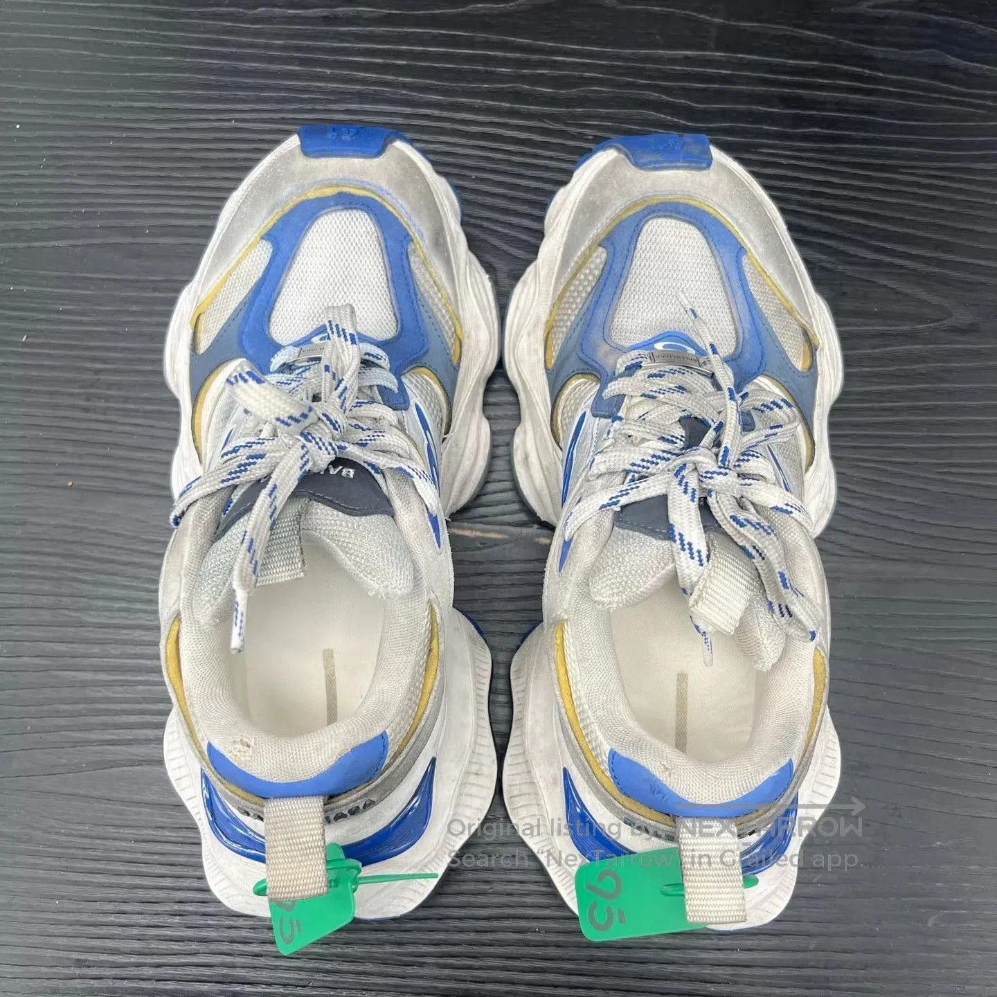 Balenciaga Multi-Color Chunky Low-Top Sneakers Size 8. Size US 8 / EU 41 - 6 Thumbnail