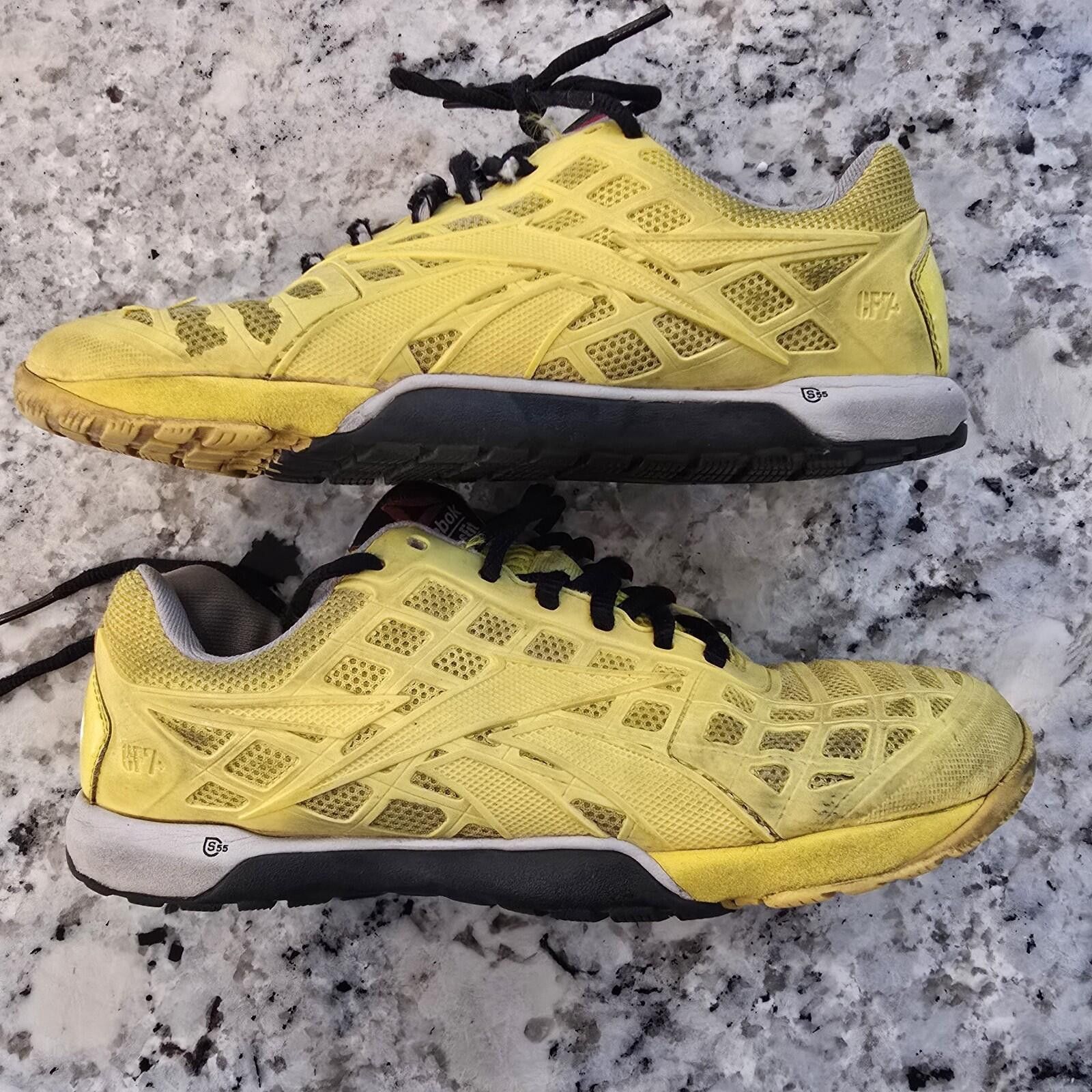 Reebok Reebok Wmns Size 7.5 CrossFit Nano 3.0 Yellow Athletic Shoes Size US 7.5 / IT 37.5 - 2 Thumbnail