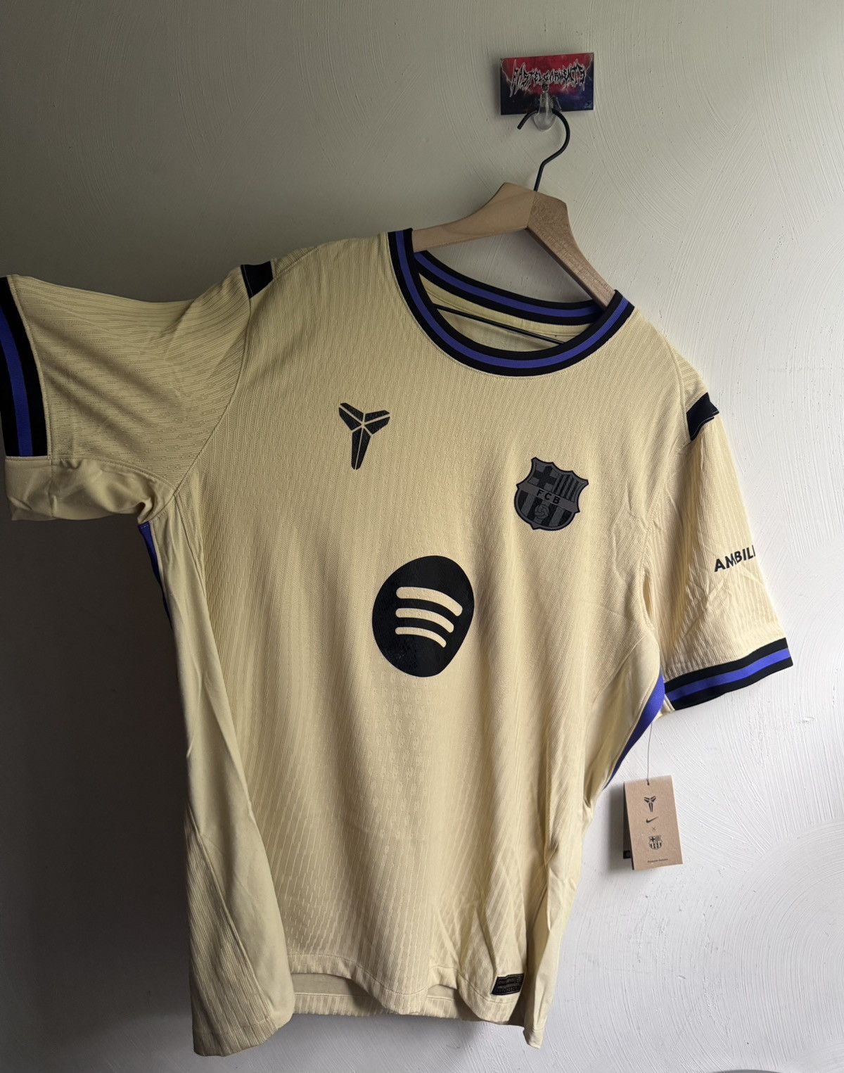 Nike 2025-26 Nike Kobe x FC Barcelona Authentic Match Away Jersey Size US XXL / EU 58 / 5 - 2 Thumbnail