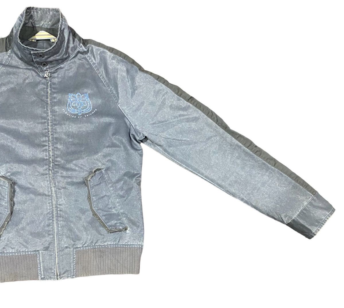 Diesel Rare 🔥 DIESEL Silver Light Zipper Jacket (M) Size US M / EU 48-50 / 2 - 17 Thumbnail