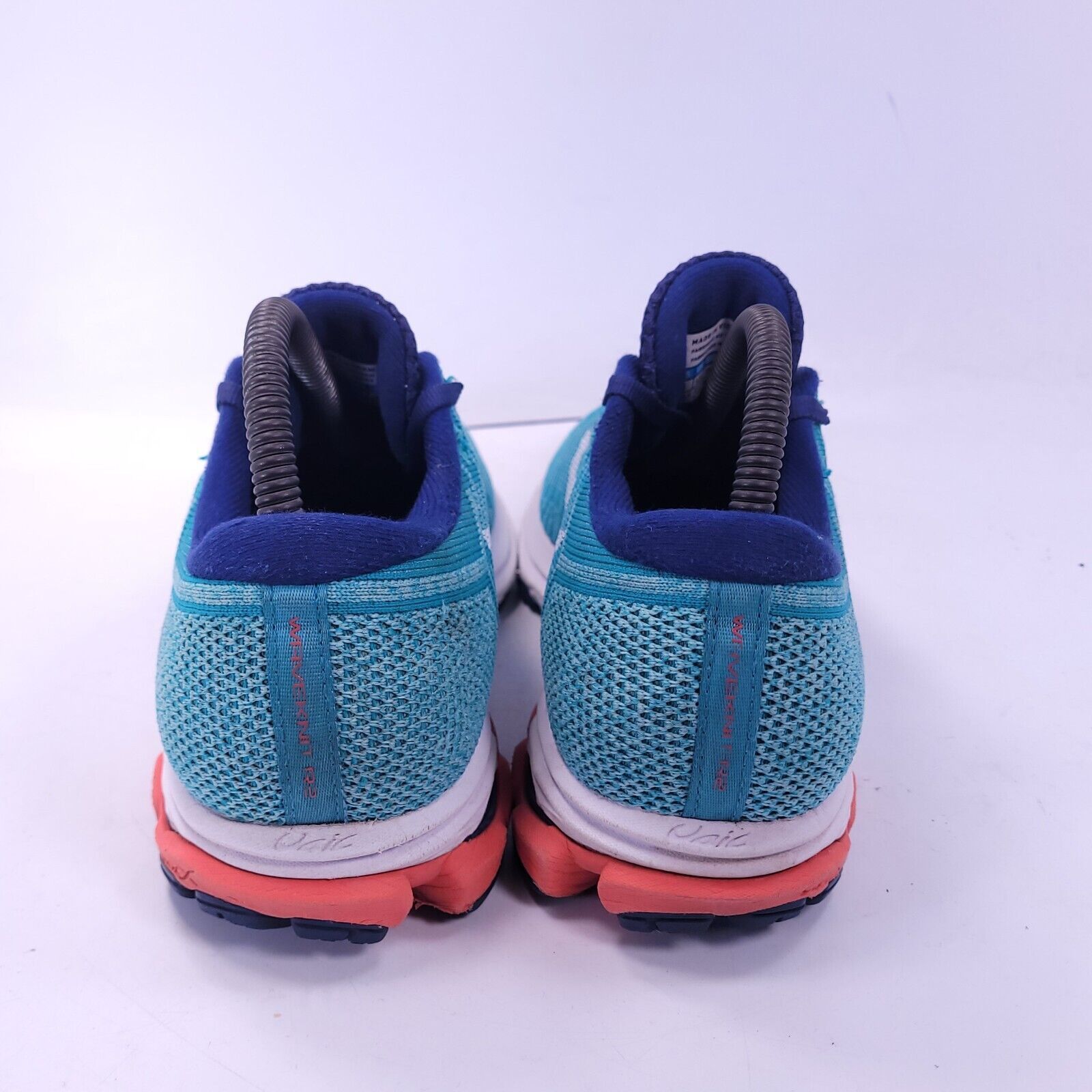 Mizuno Mizuno WaveKnit R2 Shoe Womens Size 8 J1GD182908 Blue White Size US 8 / IT 38 - 3 Thumbnail