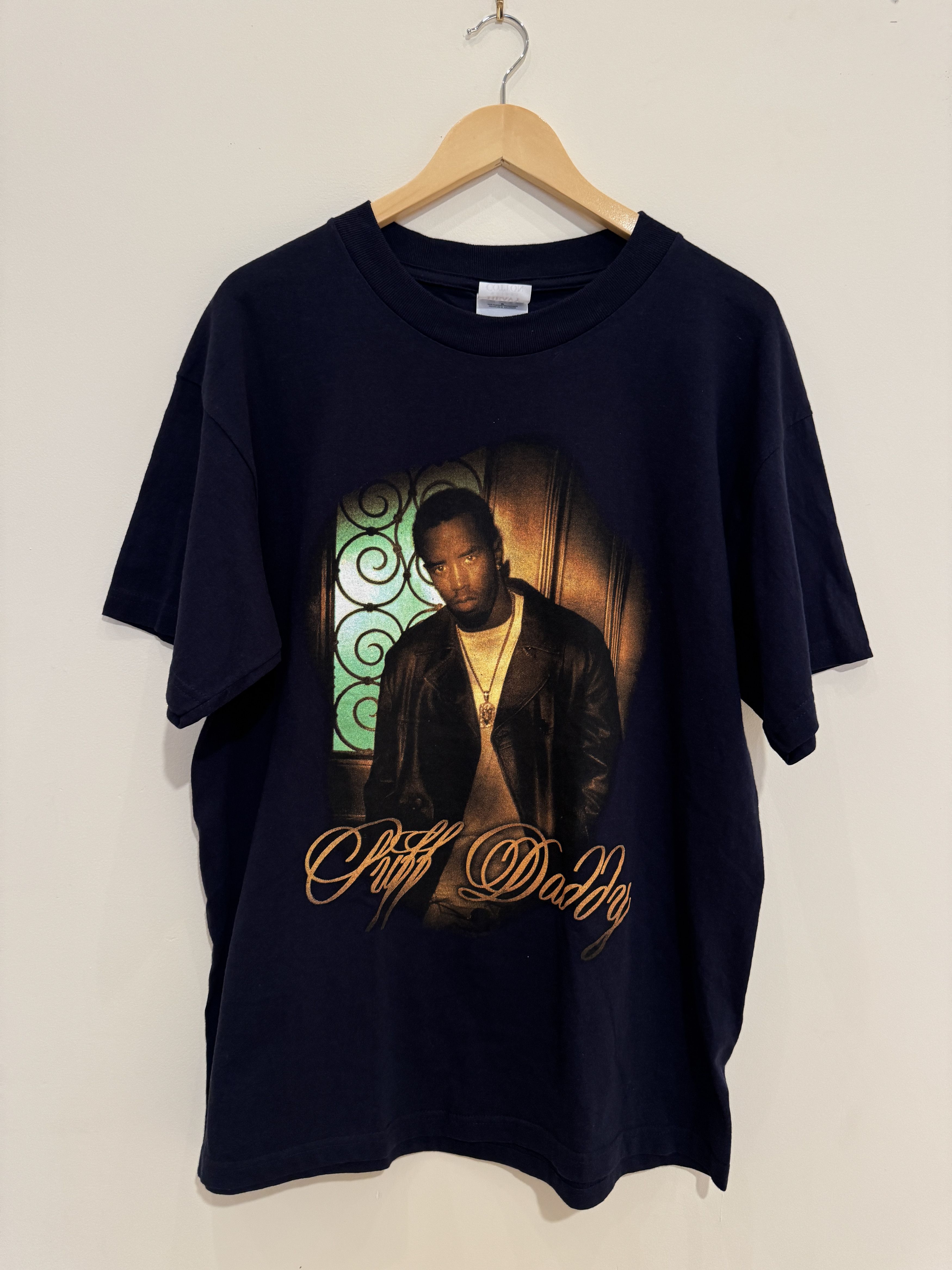 Rap Tees × Vintage Vintage Y2K Sean Combs Puff Daddy Diddy Rap Tee 