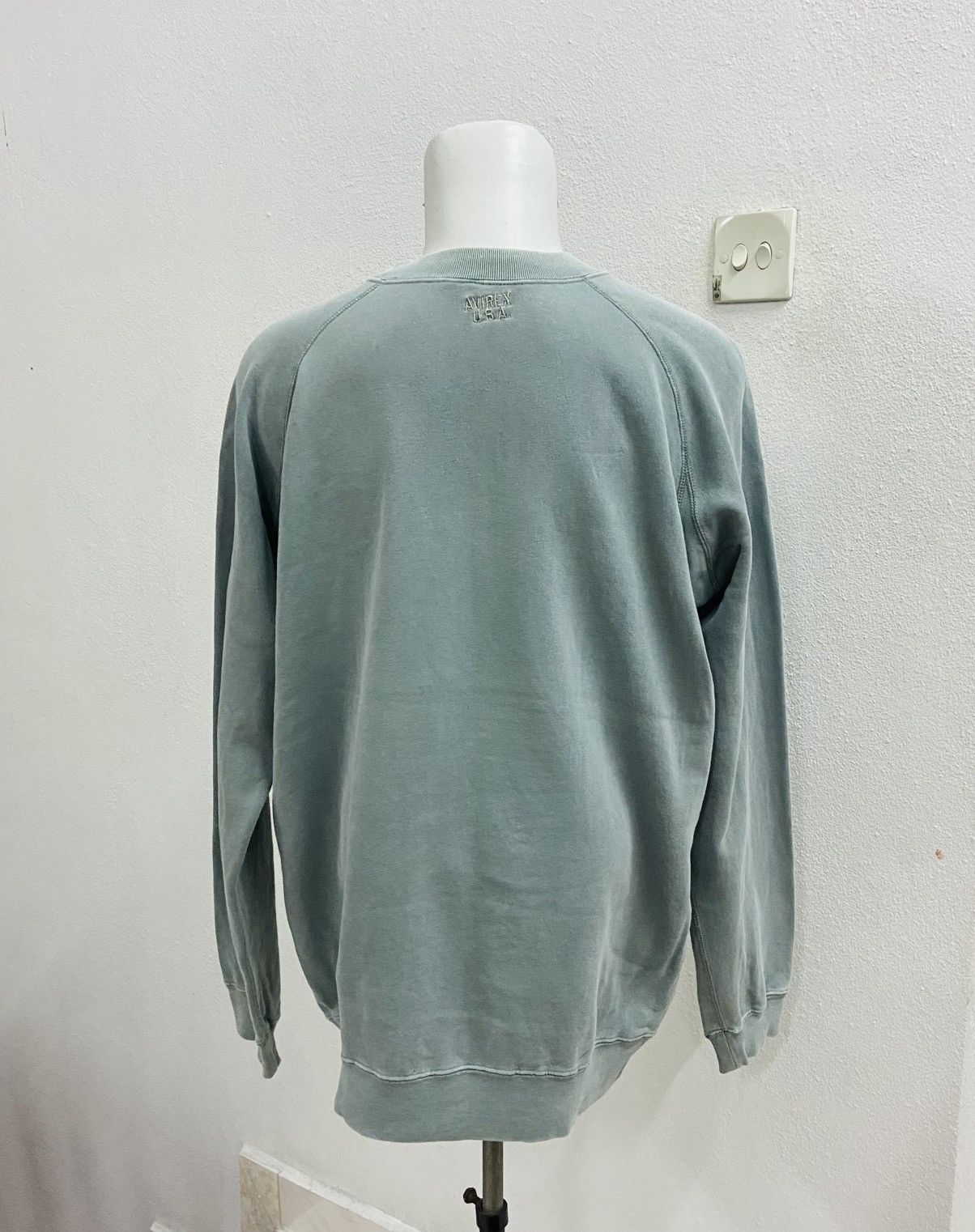 Avirex VINTAGE AVIREX "U.S.N." CREW NECK SWEATSHIRT Size US L / EU 52-54 / 3 - 4 Thumbnail