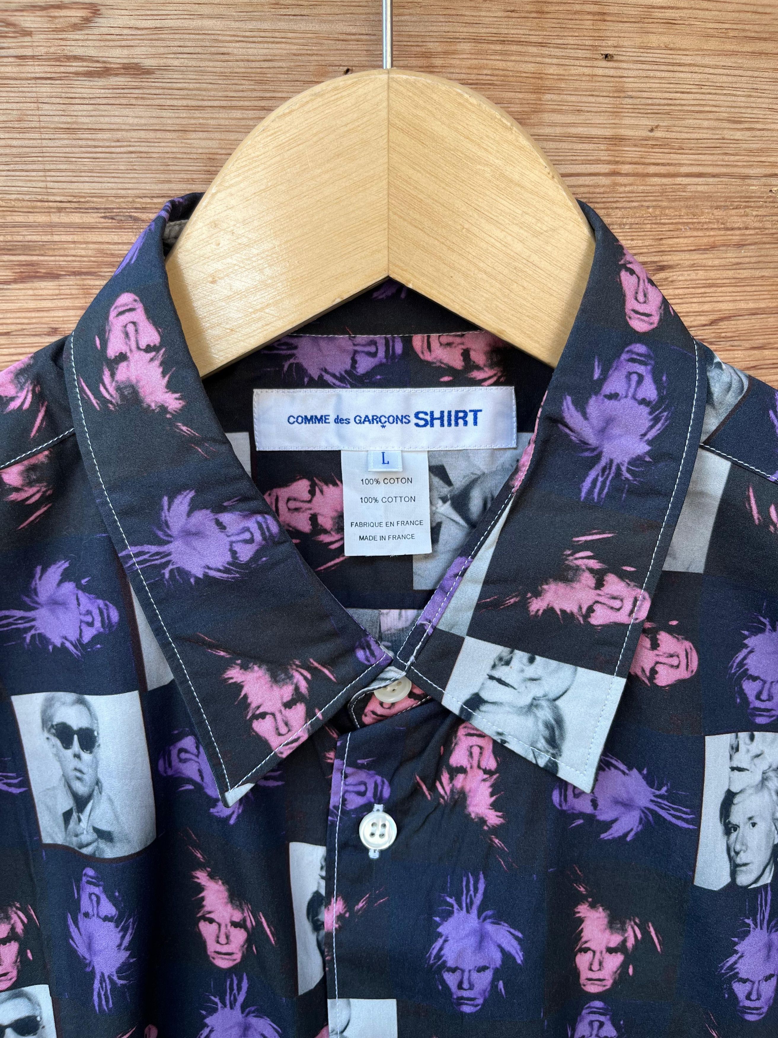 Comme des Garcons Comme Des Garcons x Andy Warhol Button Ups S Size US L / EU 52-54 / 3 - 6 Thumbnail
