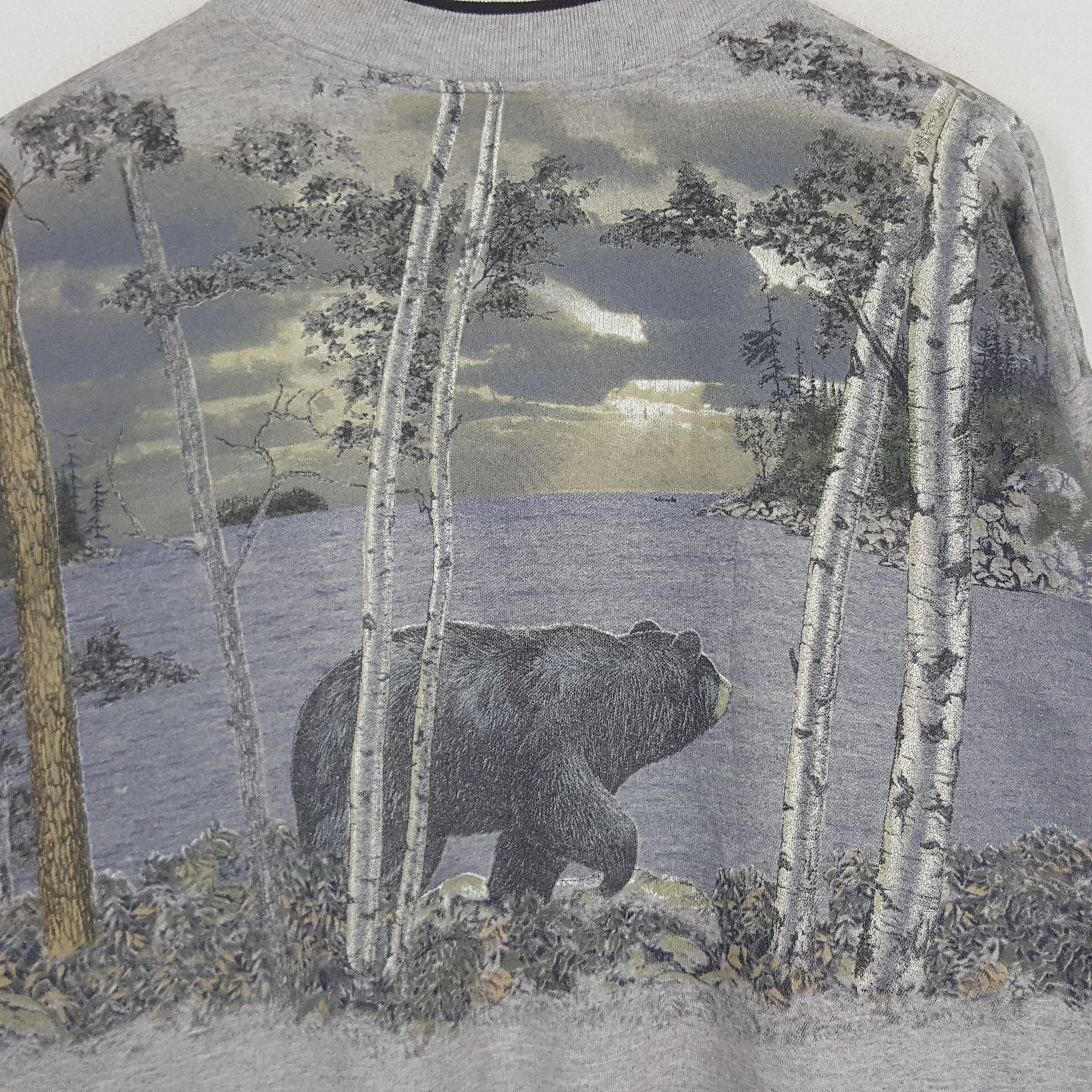 Vintage Vintage Sunschein Design American Nature Bear Sweatshirt Size US M / EU 48-50 / 2 - 4 Thumbnail