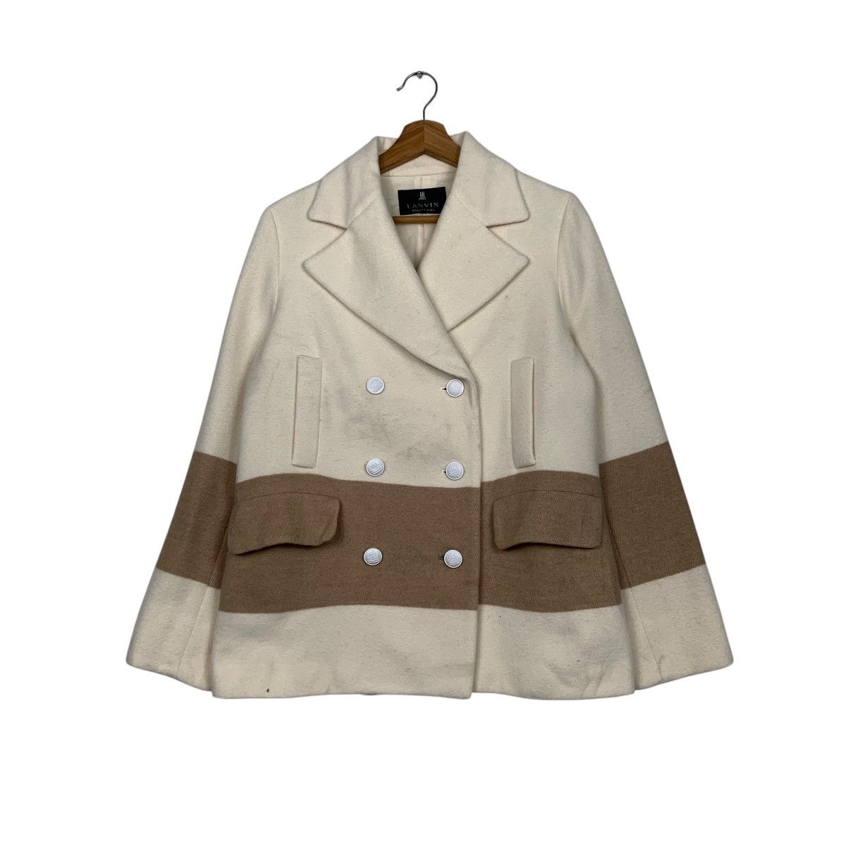 Lanvin Lanvin Double Breasted Jacket Size S / US 4 / IT 40 - 1 Thumbnail