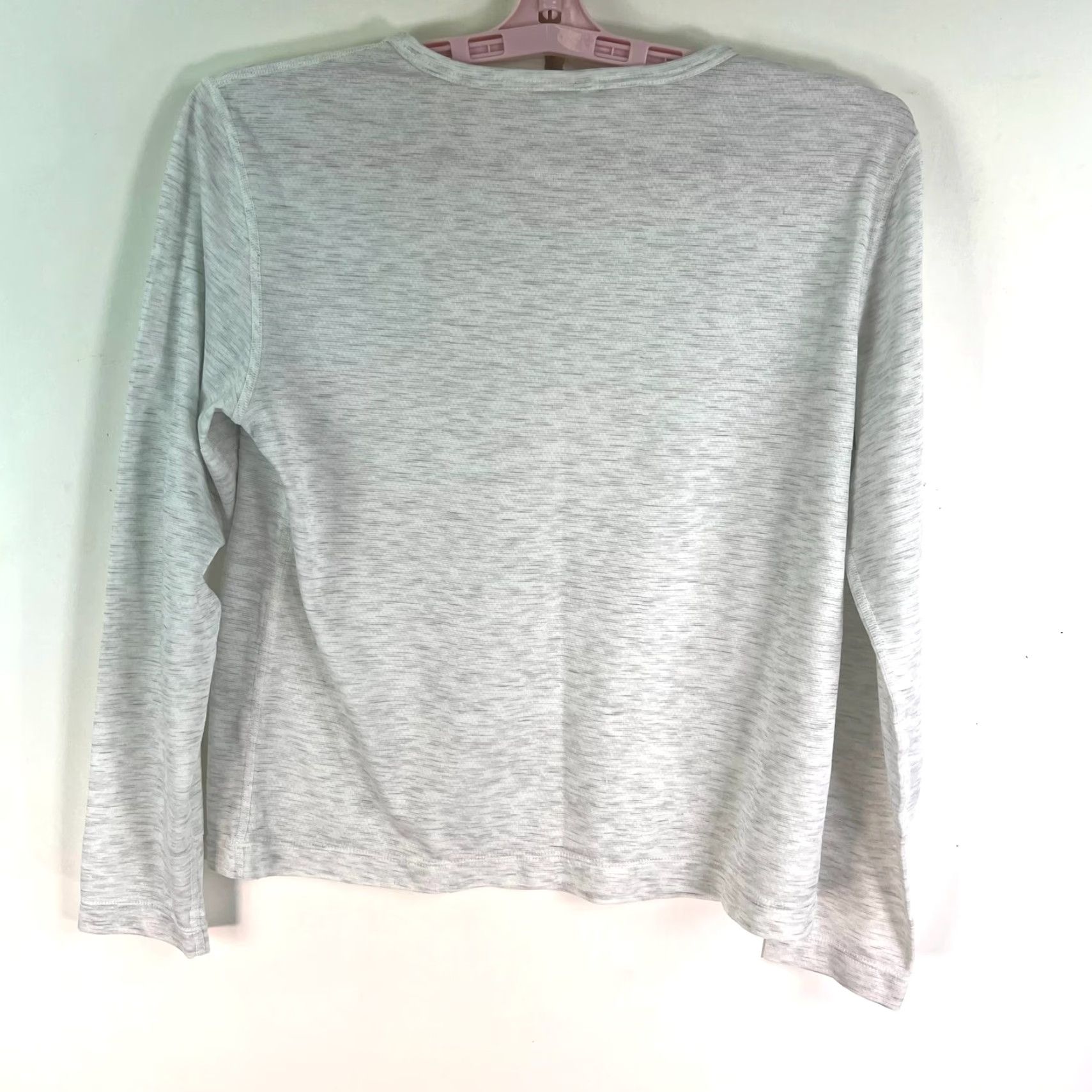 Patagonia Patagonia Pajama Top Mens M Gray Solid Knit 100% Polyester Vintage USA Crew Neck Long Sleeve Pullover Dad Astrobot Theme Fall Winter Size US M / EU 48-50 / 2 - 5 Thumbnail