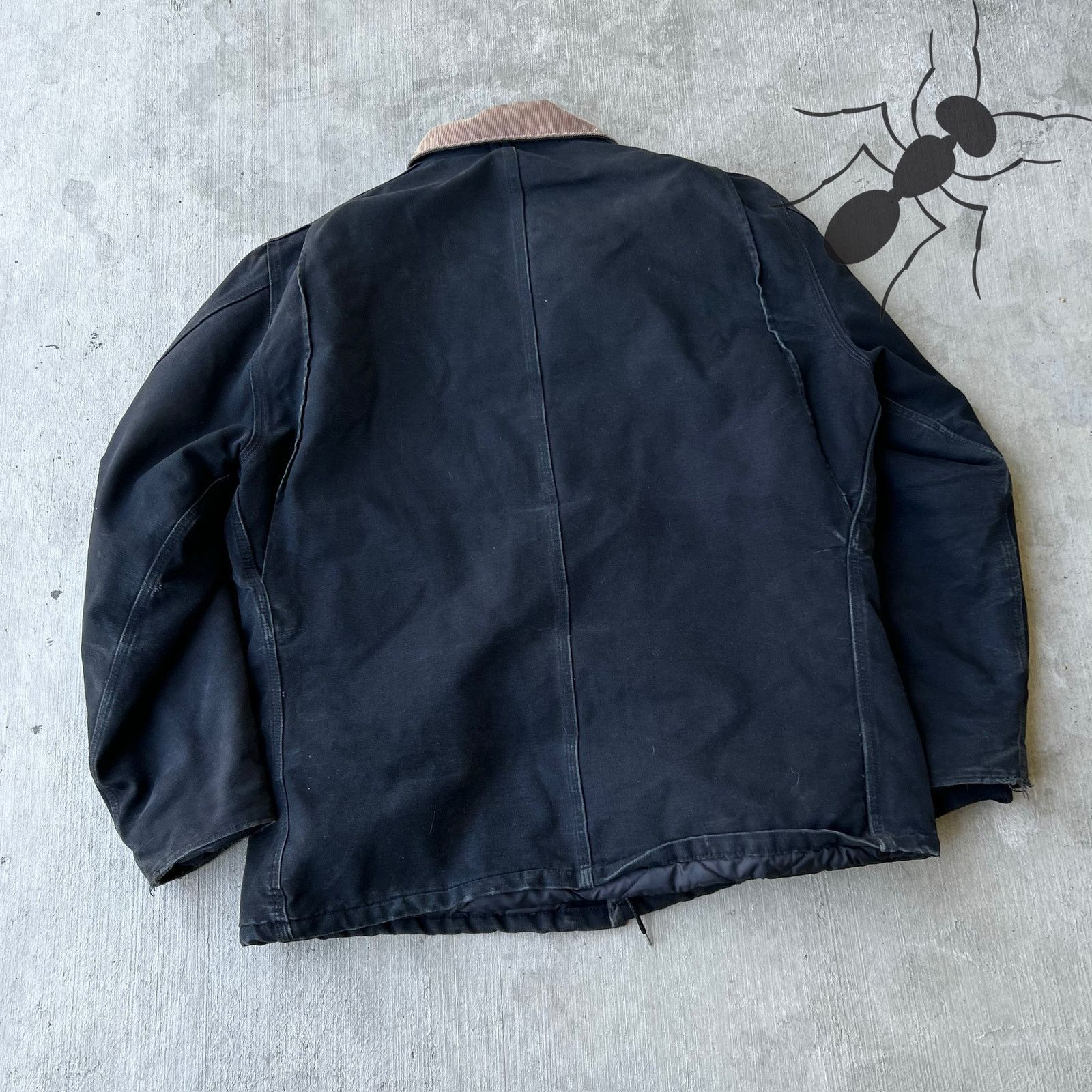 Carhartt × Vintage Carhartt C26 BLK arctic black work wear jacket Size US XL / EU 56 / 4 - 6 Thumbnail