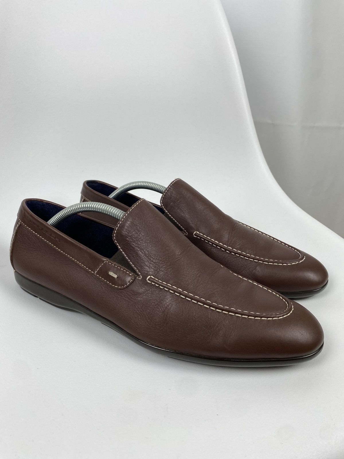 Moreschi Genuine Leather Soft Loafers size EU9,5 US10,5