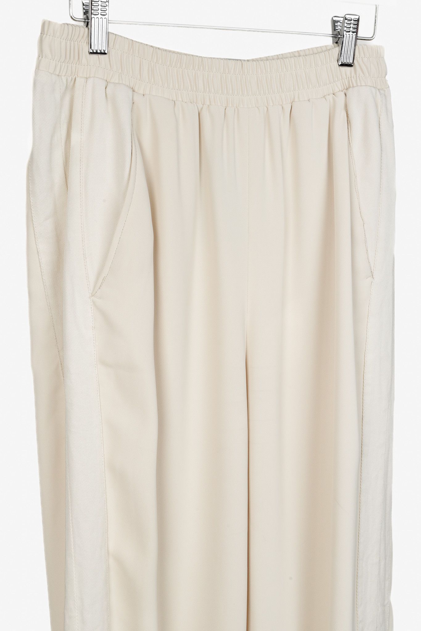 See by Chloe See by Chloe Angora Beige Fluid Jogger Pant Size 27" / US 4 / IT 40 - 3 Thumbnail