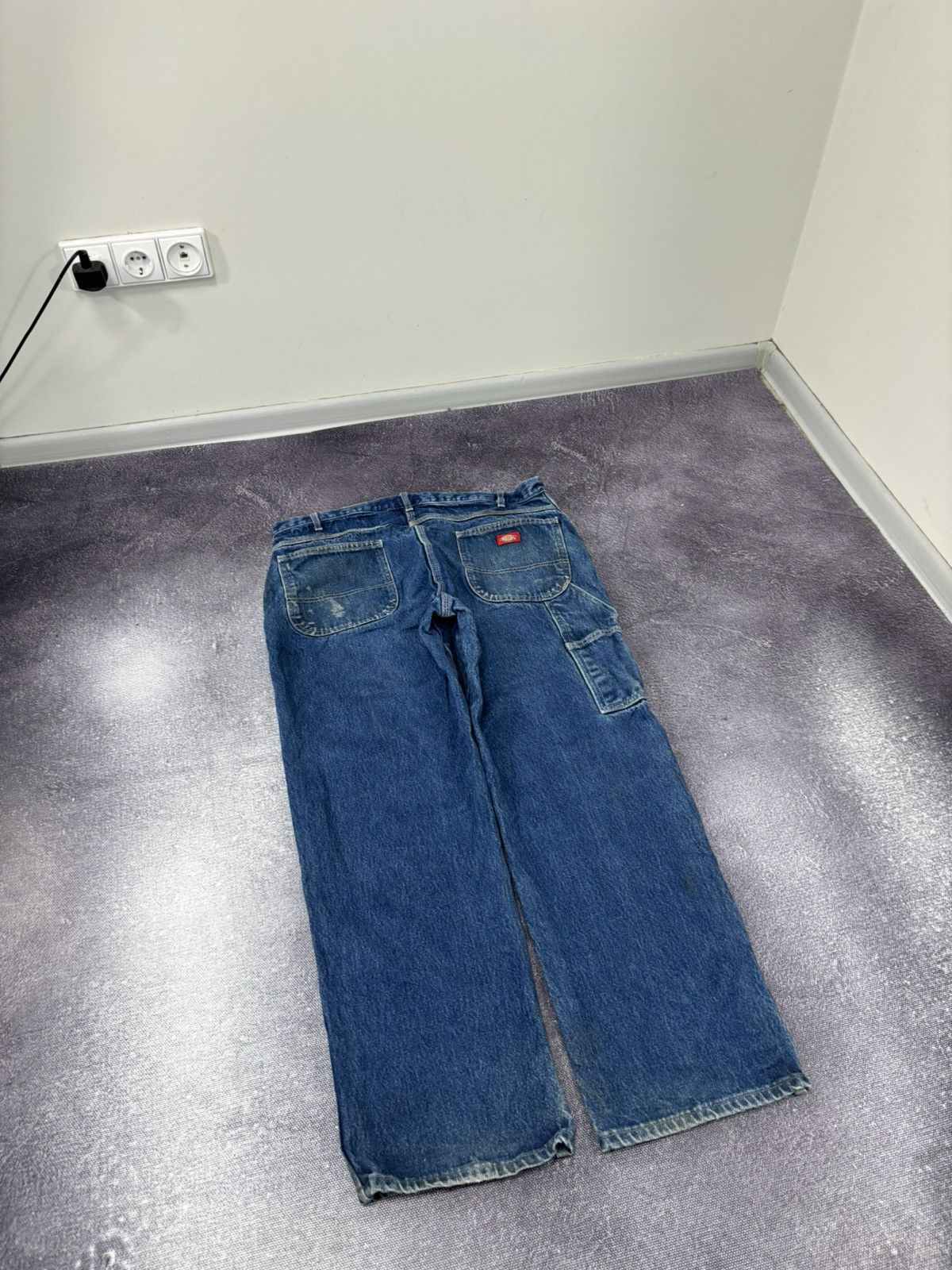 Dickies Vintage Dickies Workwear American Utility Denim Baggy Jeans Size US 38 / EU 54 - 3 Thumbnail