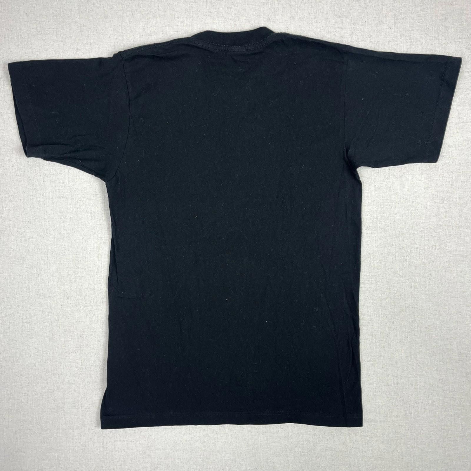 Other Drinking Problem Beer Alcohol Humor Joke Black T-Shirt M 90s Size US M / EU 48-50 / 2 - 2 Thumbnail