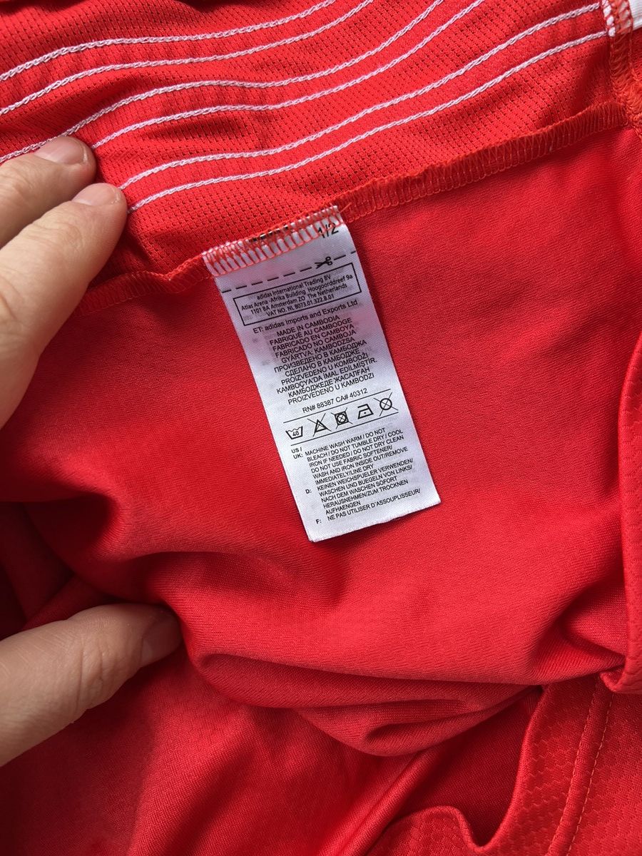 Adidas Adidas Benfica Champion League Jersey Size US XL / EU 56 / 4 - 7 Thumbnail