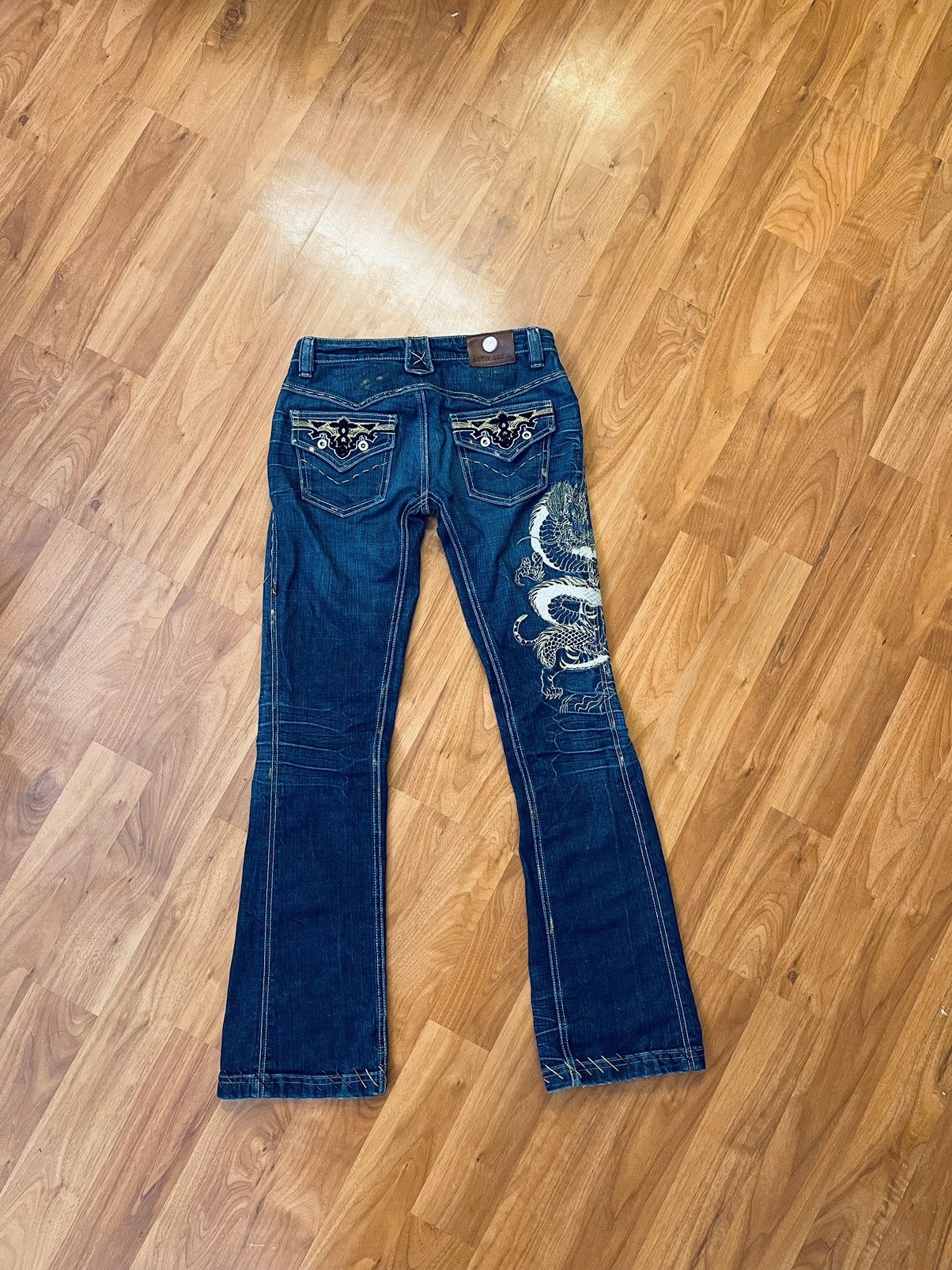 Antik Denim Women’s low-rise flare Antik Denim Size 27" / US 4 / IT 40 - 3 Thumbnail
