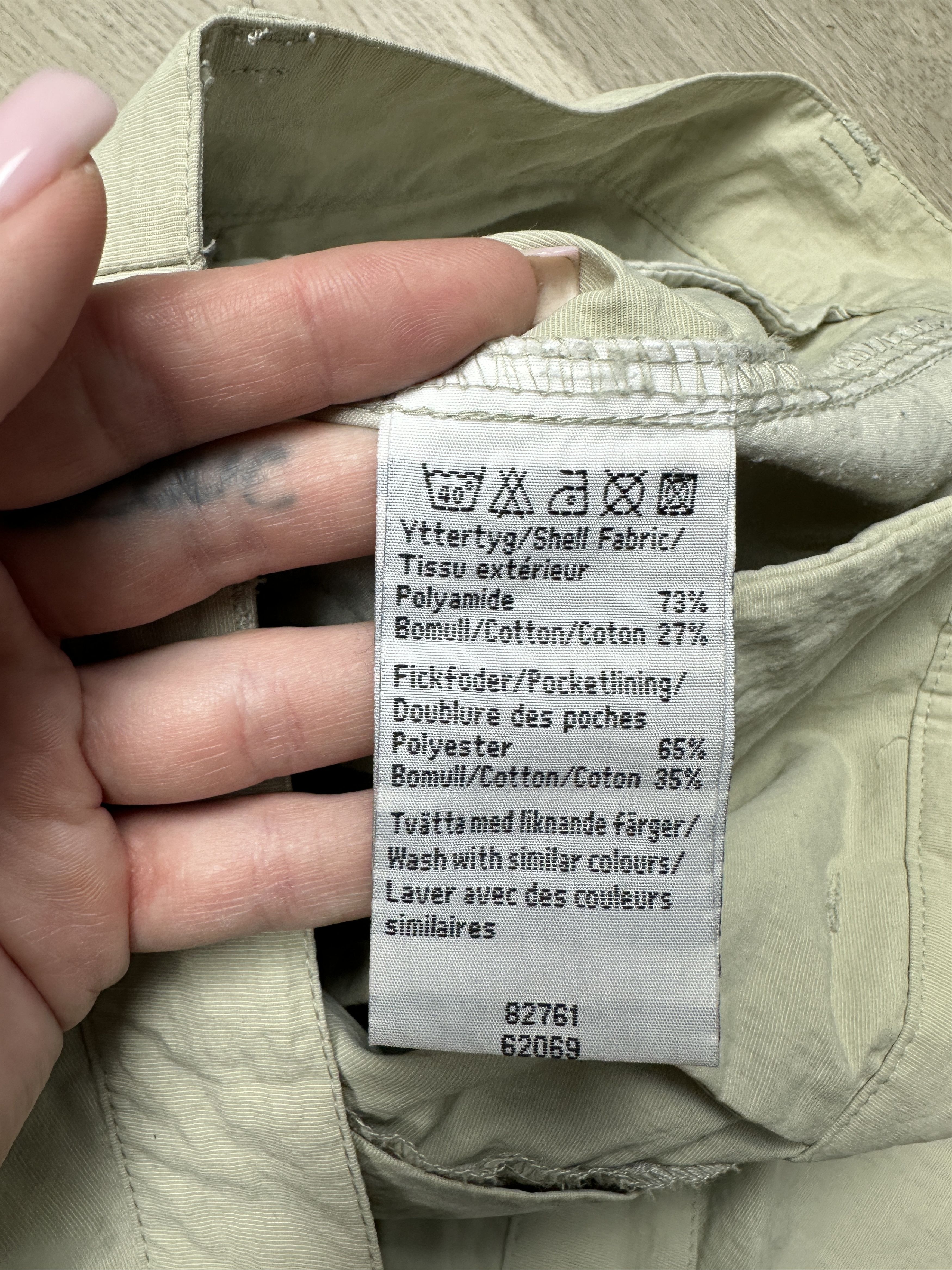 Fjallraven Fjallraven 90s Vintage Mens Nylon Cargo Pants Size US 36 / EU 52 - 5 Thumbnail