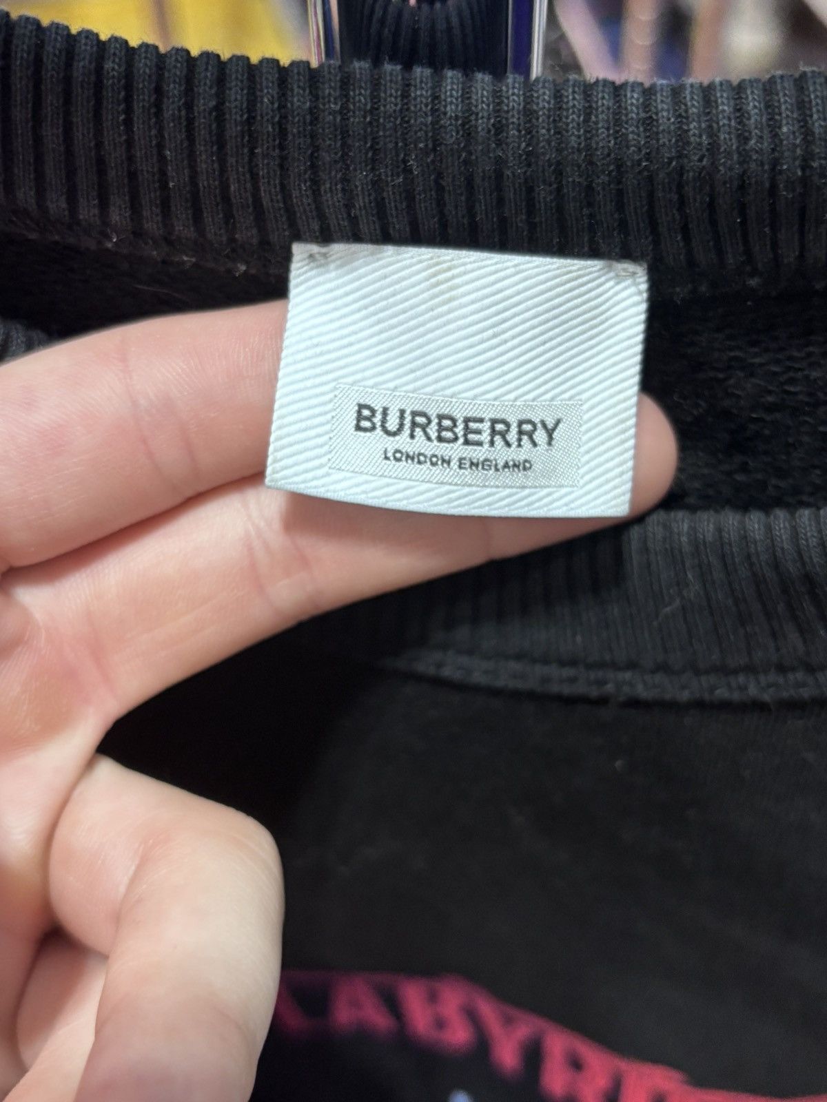 Burberry Burberry Labyrinth of Love Sweatshirt Size US L / EU 52-54 / 3 - 6 Thumbnail