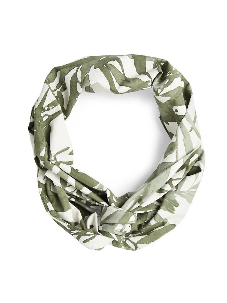 Brunello Cucinelli o1la1rc1a0326 Size: OS / Headband in Green/White Size ONE SIZE - 1 Preview