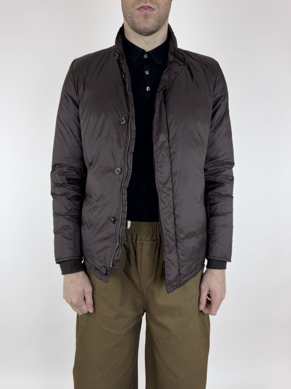 McGregor Distinction McGregor Down Jacket Mens Brown Puffer Size M-L Size US L / EU 52-54 / 3 - 2 Thumbnail