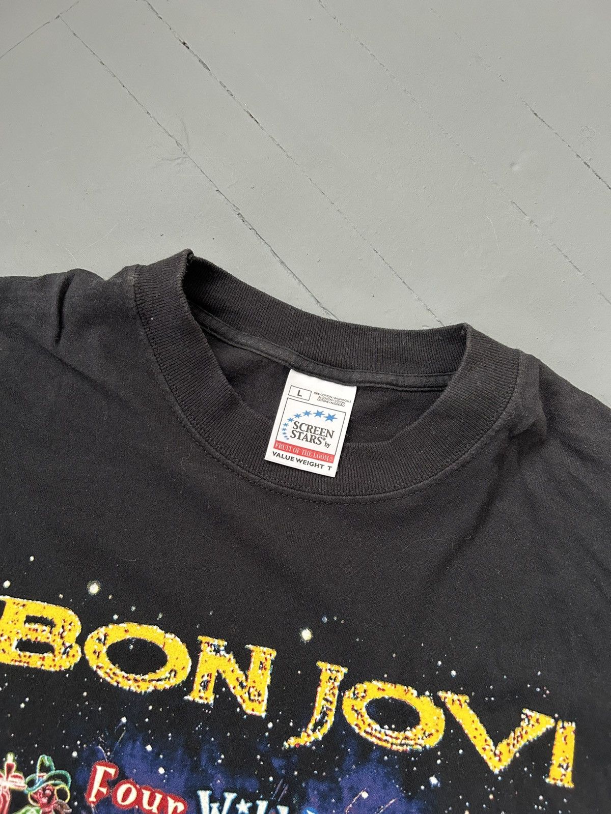 Band Tees Bon Jovi vintage T-shirt Size US L / EU 52-54 / 3 - 5 Thumbnail