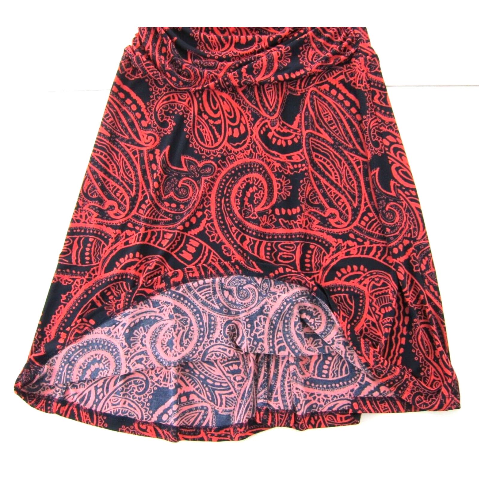 Pinko En Focus Pink Black Paisley Floral Cap Sleeve Stretch Sheath Dress 6 Petite Size M / US 6-8 / IT 42-44 - 8 Thumbnail