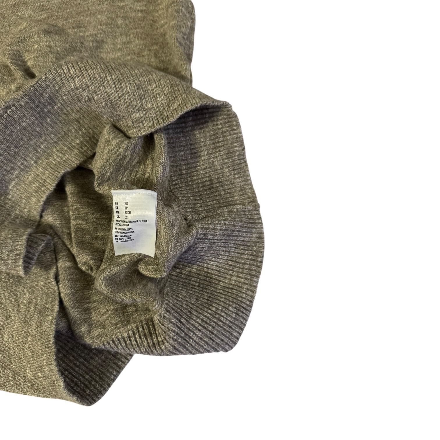 American Eagle Outfitters American Eagle Outfitters Tan Sweater V Neck Extra Small Size US XS / EU 42 / 0 - 3 Thumbnail