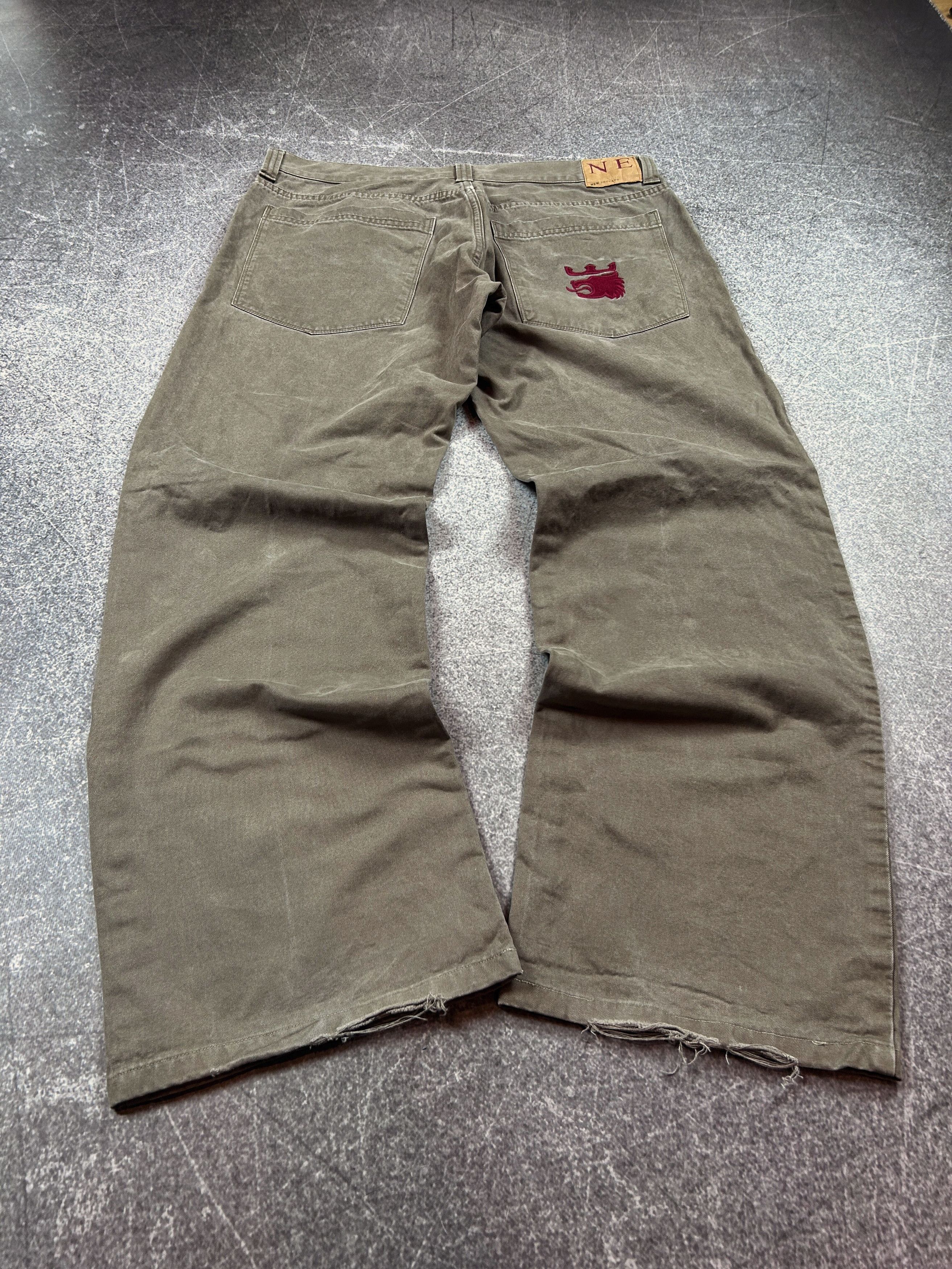 Designer Vintage Rick Owens Junya Watanabe Style Washed Jeans Size US 34 / EU 50 - 1 Thumbnail