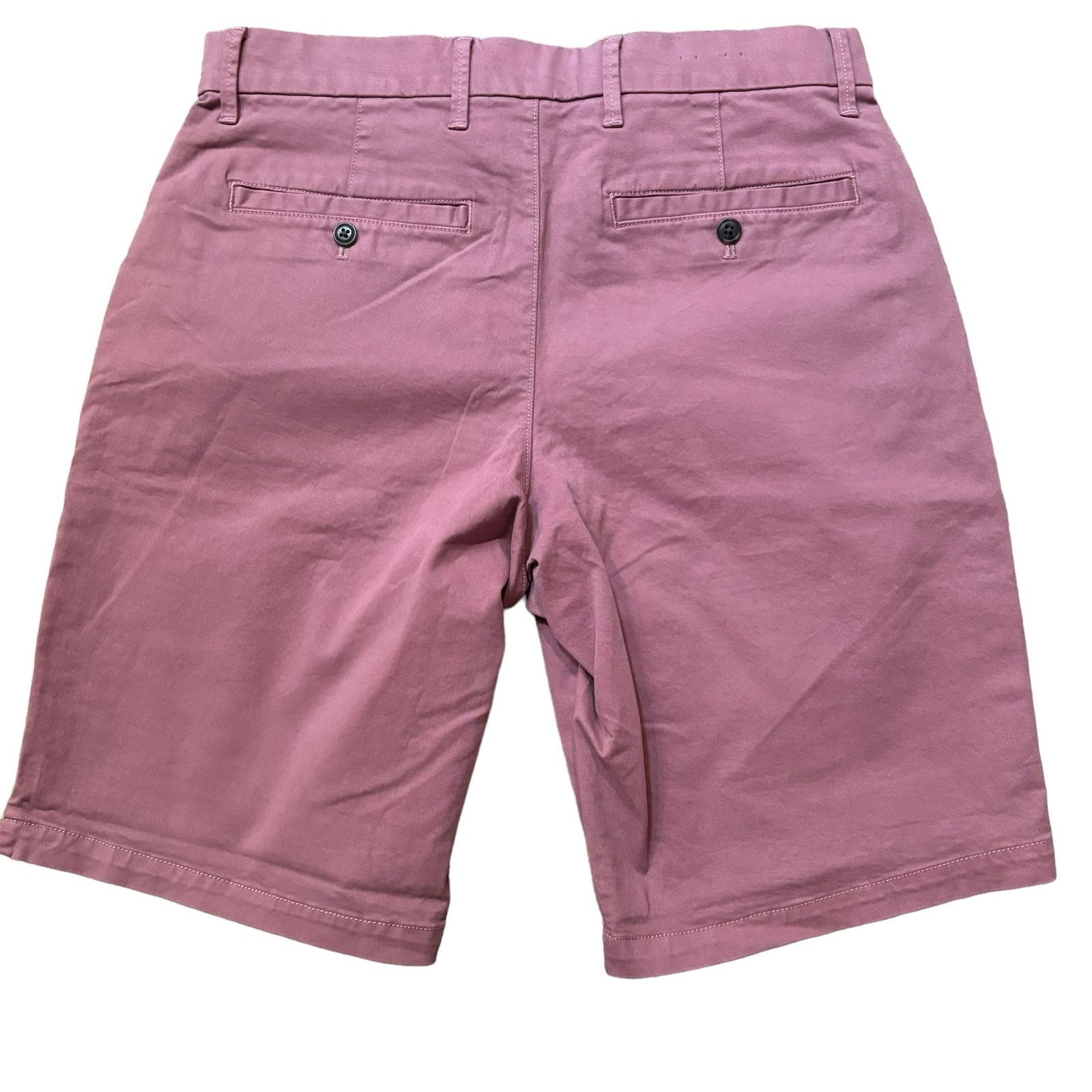 Gap Gap Dark Pink Washed Cotton Blend Flat Front Shorts 28x10 Size US 28 / EU 44 - 2 Thumbnail