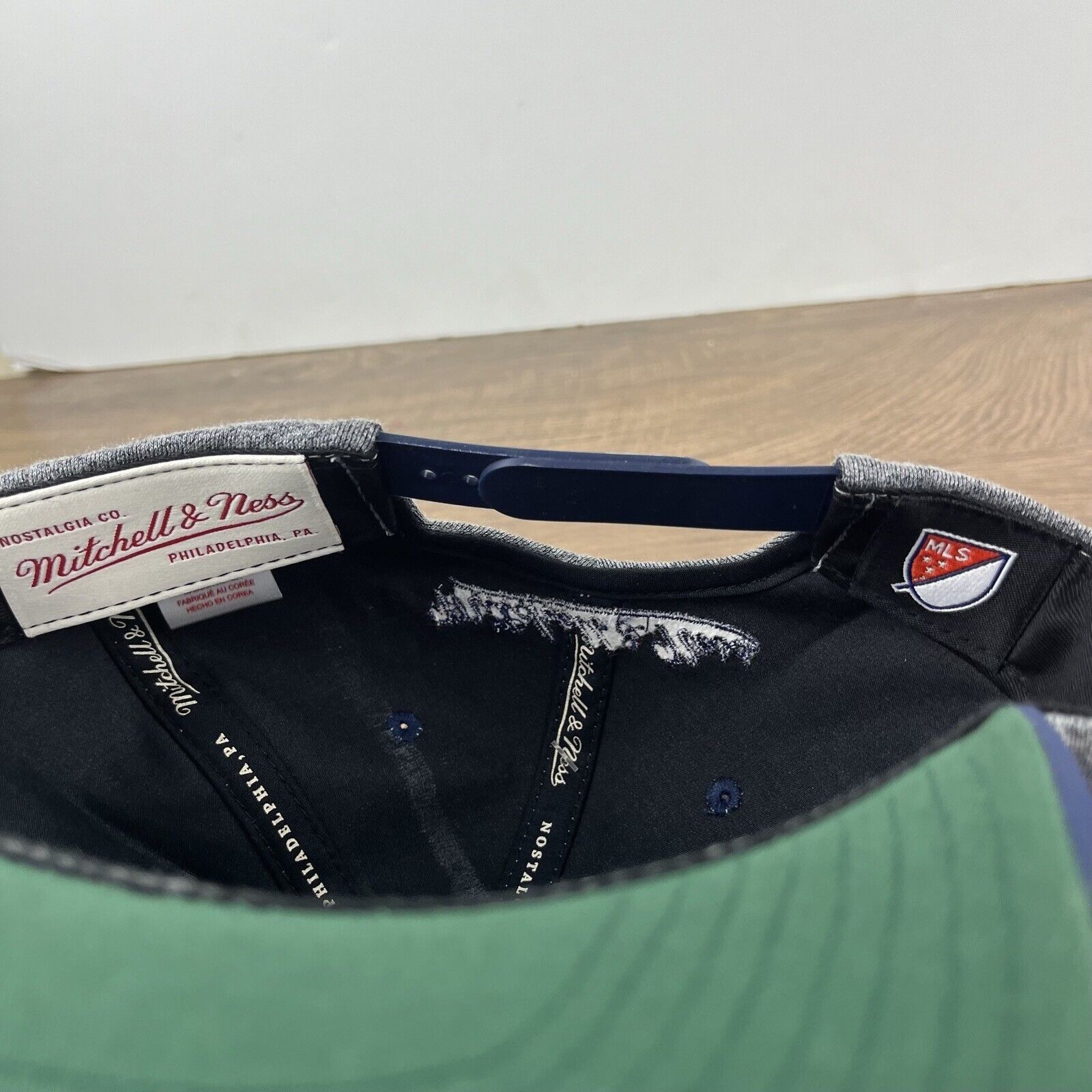 Mitchell & Ness New York City FC Hat Mitchell & Ness Hat Gray Cap Adjustable Size ONE SIZE - 15 Thumbnail