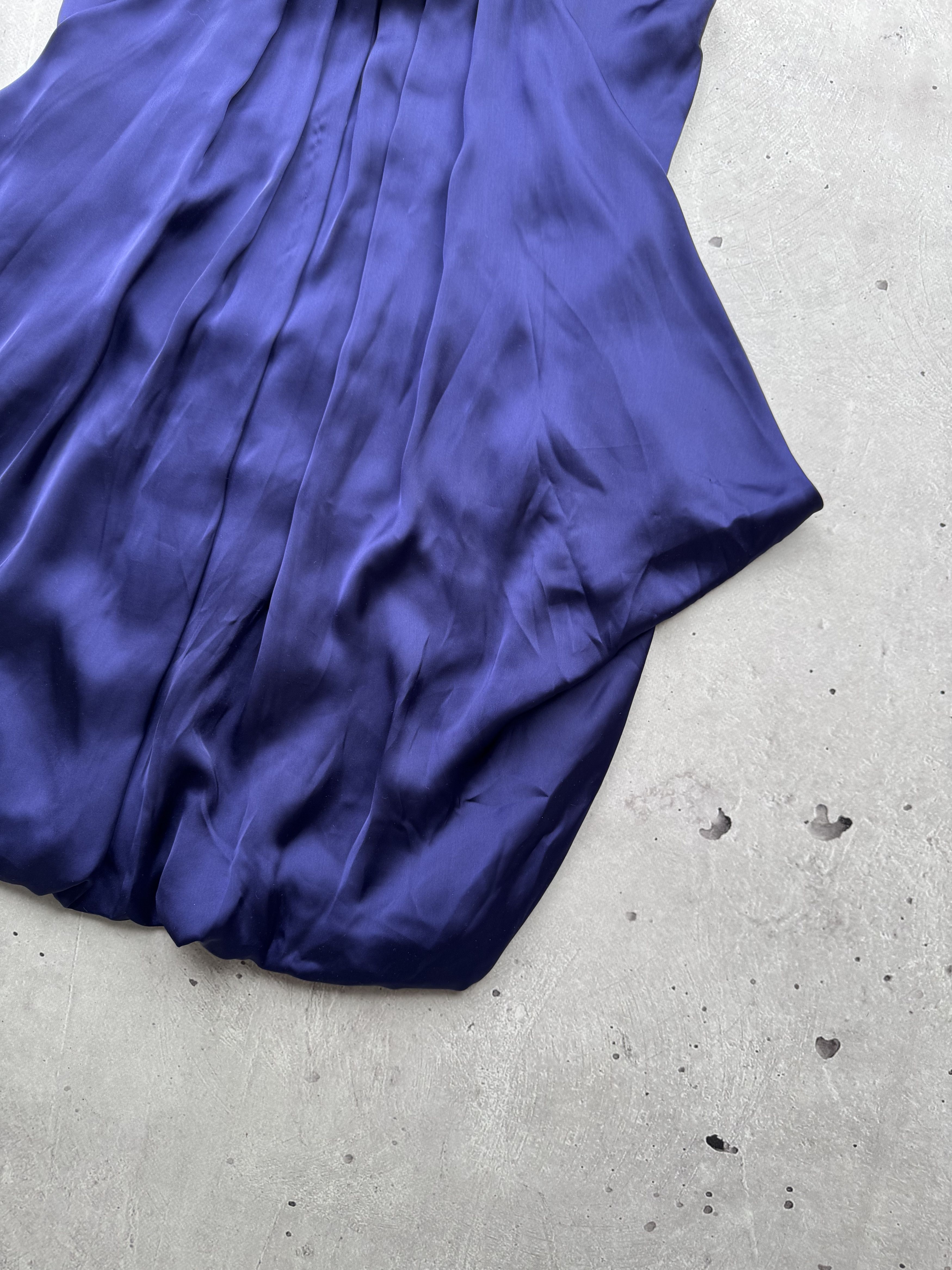 Bebe × Vintage Bebe Vintage Silk Asymmetrical Mini Dress Size M / US 6-8 / IT 42-44 - 5 Thumbnail