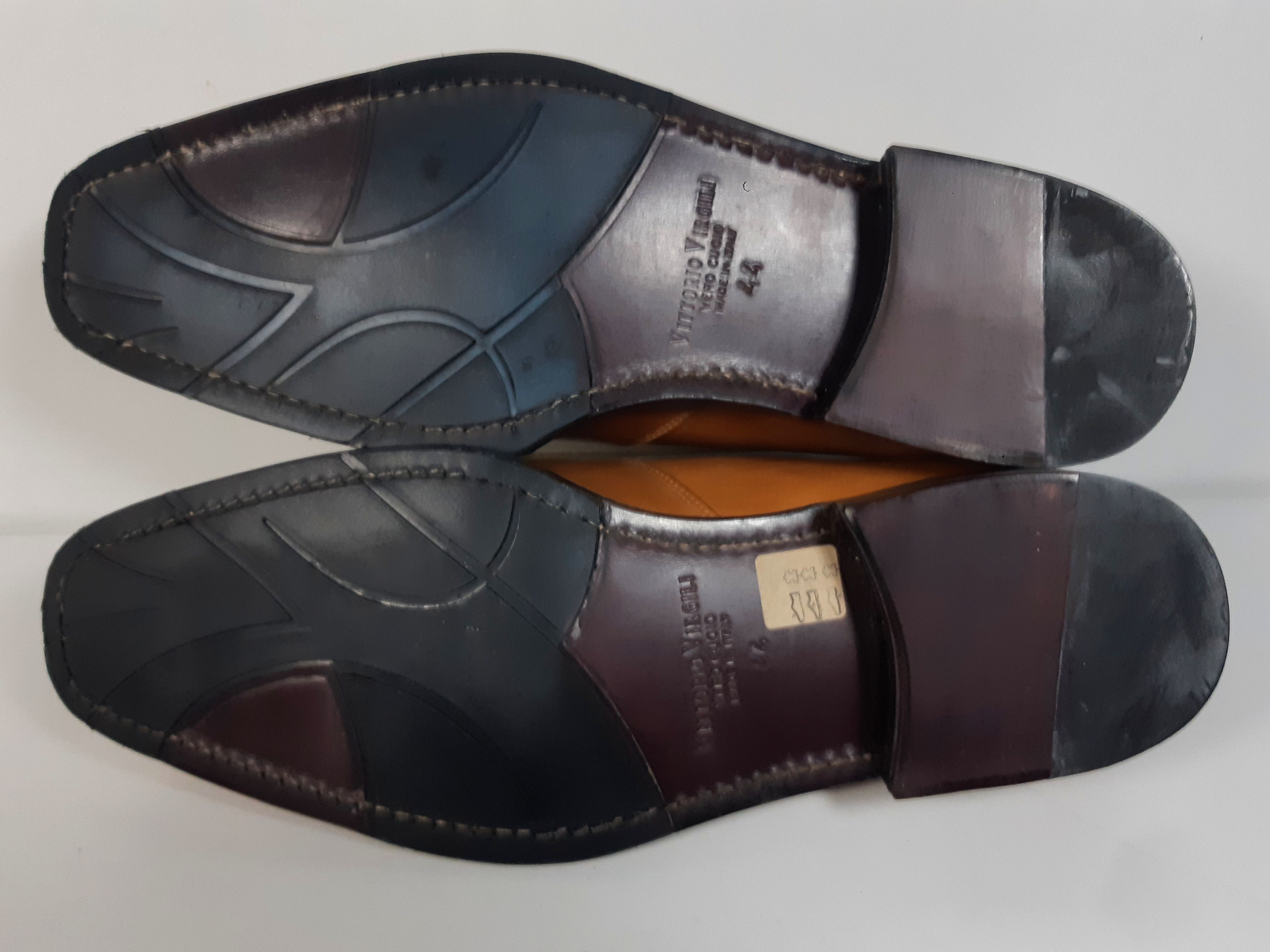 Other VITTORIO VIRGILI Exclusive SAURO Italy Leather Shoes NEW Size US 11 / EU 44 - 12 Thumbnail