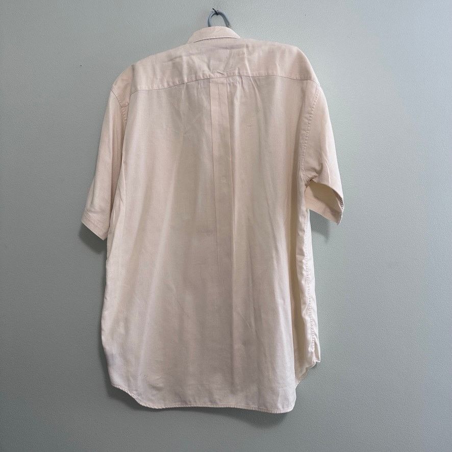 Alexander Julian Alexander Julian cream short sleeve button down Size US L / EU 52-54 / 3 - 3 Thumbnail