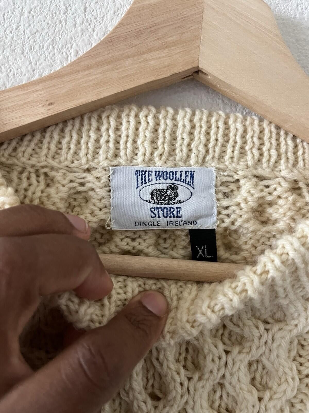 The Unbranded Brand The Woollen Store Dingle Ireland Cable Knit Sweater XL⁠ Size XL / US 12-14 / IT 48-50 - 3 Thumbnail