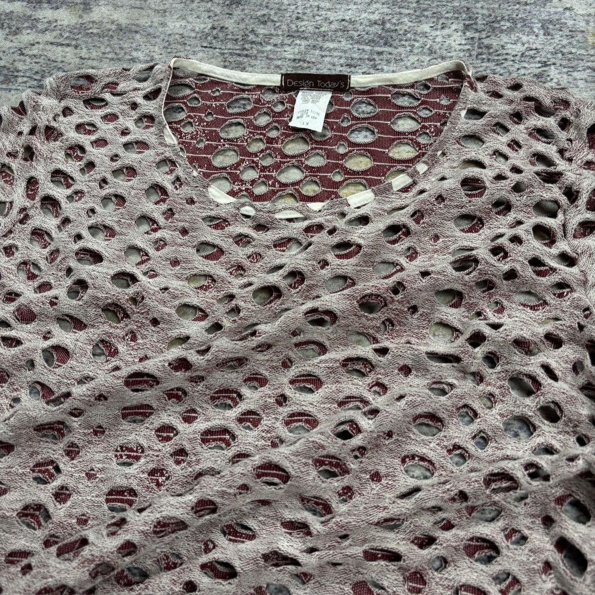 Hysteric Glamour 2000s Design's Today - Apocalypse Style Open Knitted Top Size US M / EU 48-50 / 2 - 8 Thumbnail