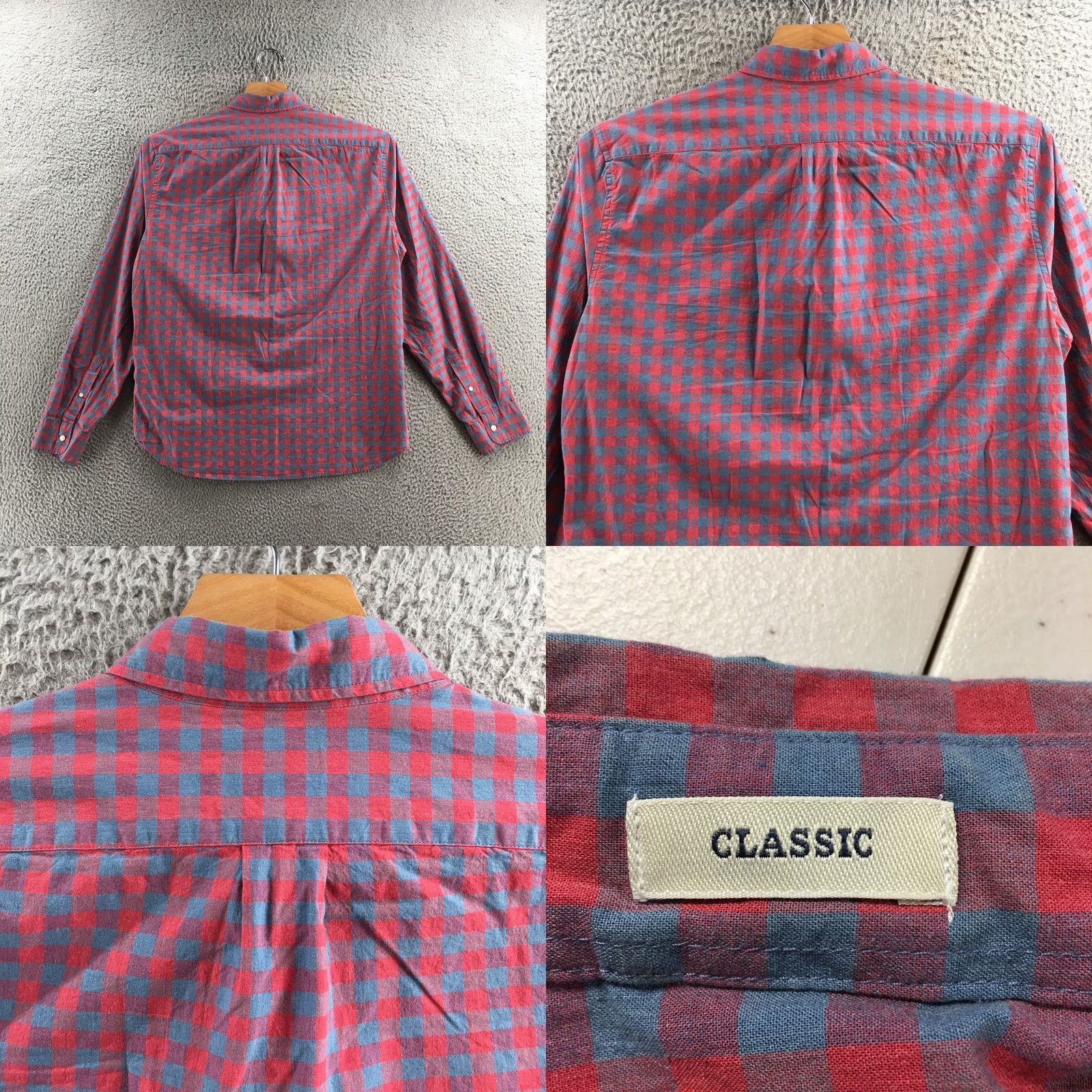 J.Crew J.CREW Shirt Mens Large Secret Wash Multicolor Gingham Button-Down Long Sleeve Shirt Size US L / EU 52-54 / 3 - 8 Thumbnail