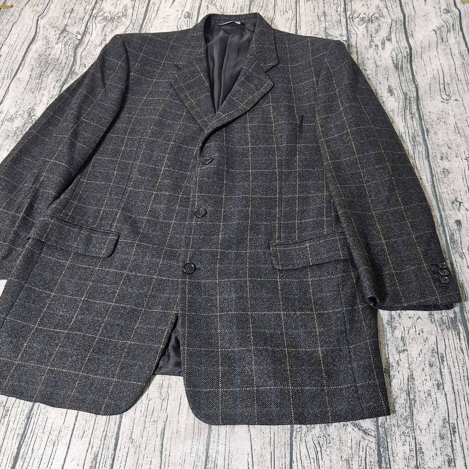 Ermenegildo Zegna Ermenegildo Zegna CASHMERE 44L WOOL 90s men's Blazer Size 44L - 2 Thumbnail