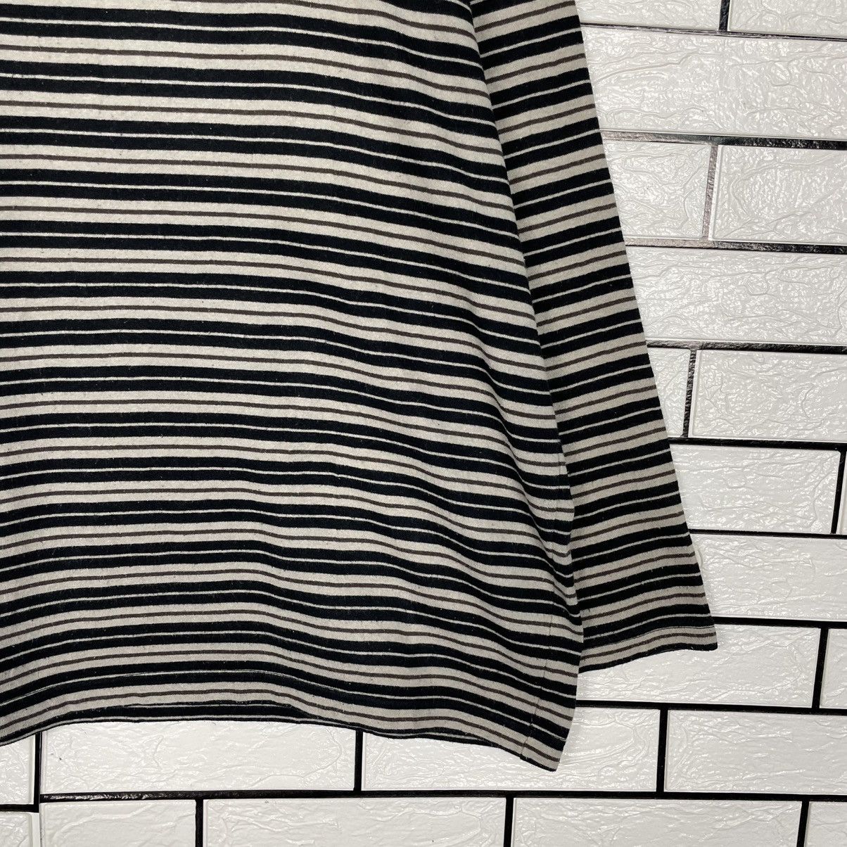 Kansai Yamamoto Kansai Yamamoto Homme Striped Sweatshirt Size US L / EU 52-54 / 3 - 4 Thumbnail
