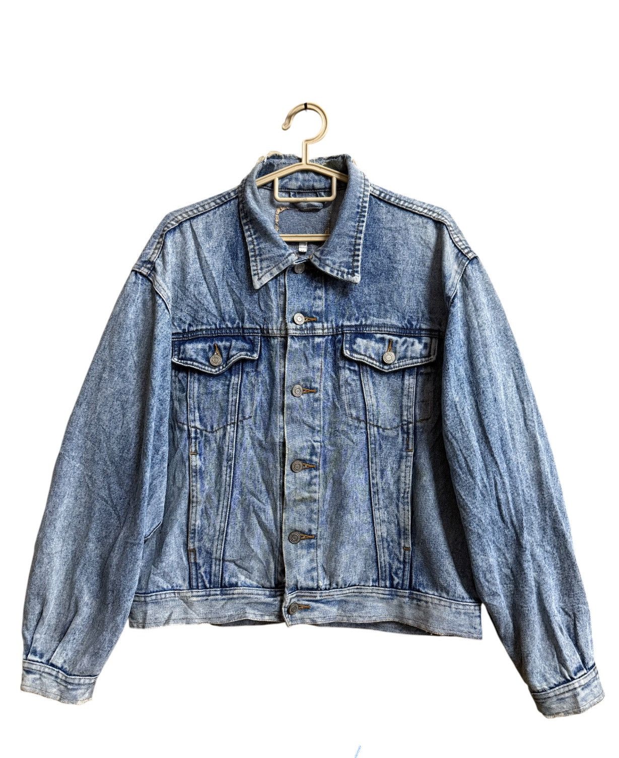 Japanese Brand Denim Jacket 80s Vintage Size US M / EU 48-50 / 2 - 1 Thumbnail