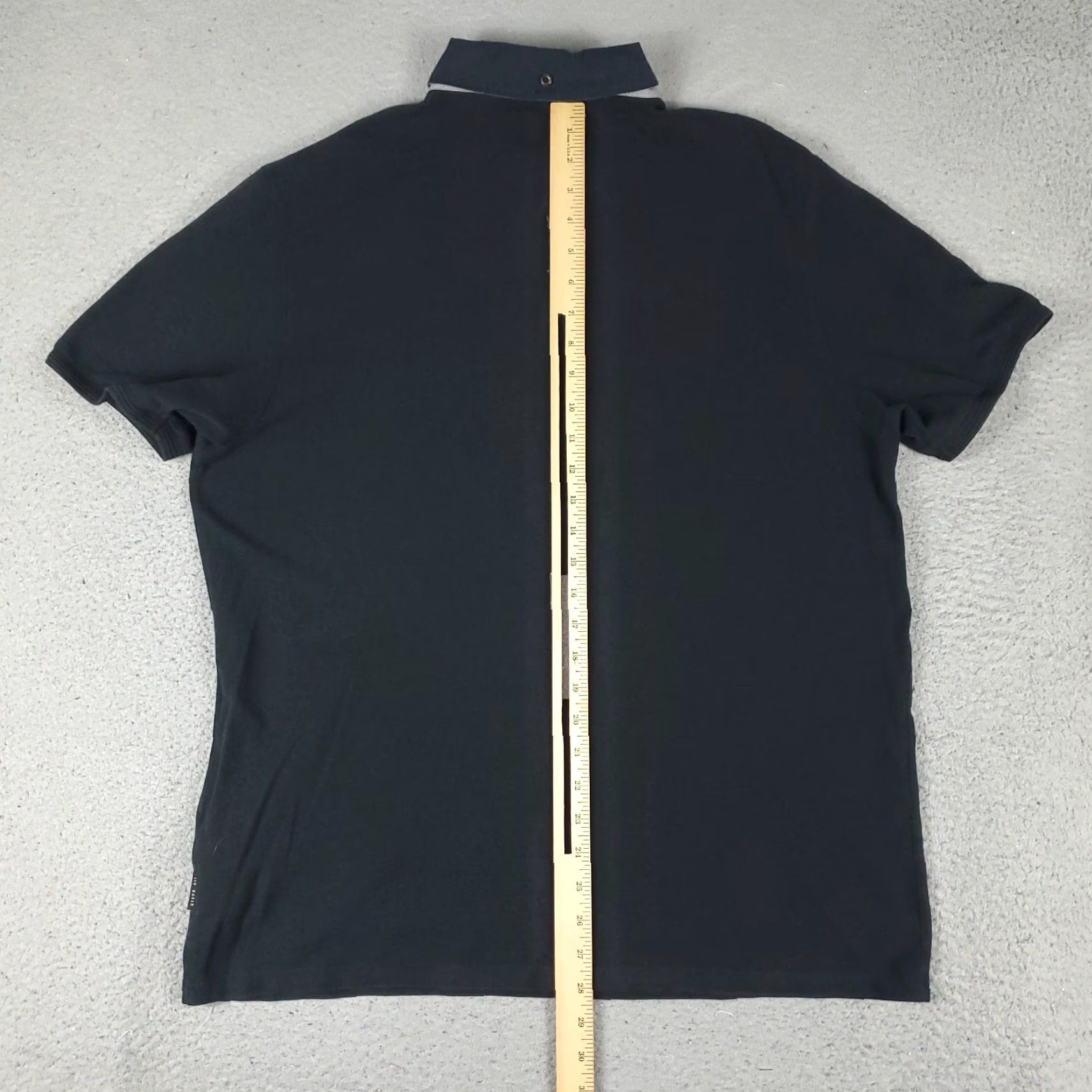 Ted Baker Ted Baker Polo Shirt Mens Size 7 Black Short Sleeve Casual Activewear Size US M / EU 48-50 / 2 - 4 Thumbnail