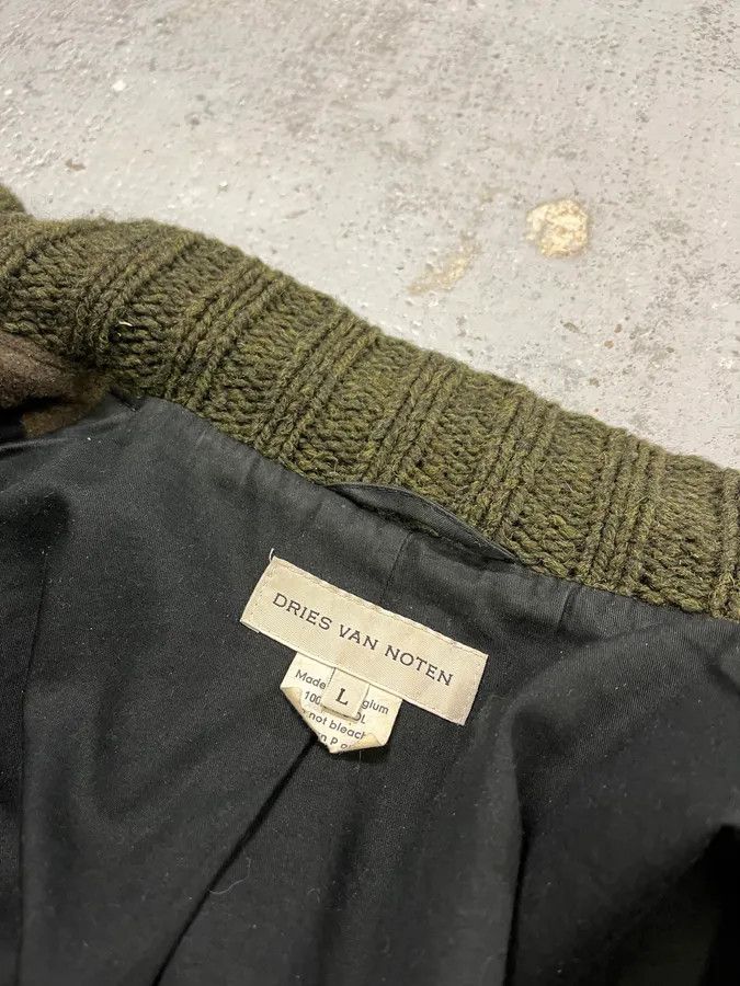 Dries Van Noten Dries Van Noten Military Green Wool Jacket Size US L / EU 52-54 / 3 - 10 Thumbnail