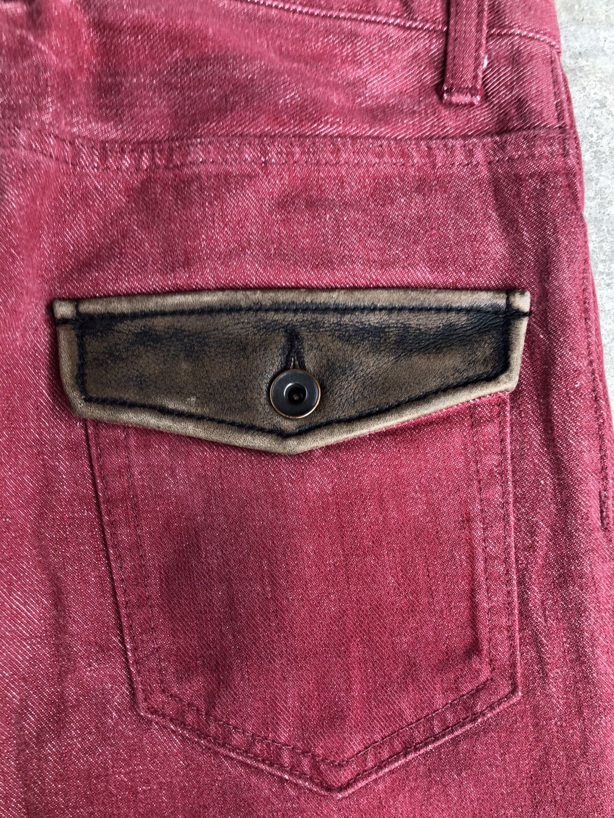 Issey Miyake Distressed Jeans Tete Homme Skinny Jeans Japanese Size US 30 / EU 46 - 14 Thumbnail